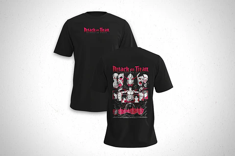 Polera Titan Fundador - Attack On Titan - Shingeki no Kyojin  V1