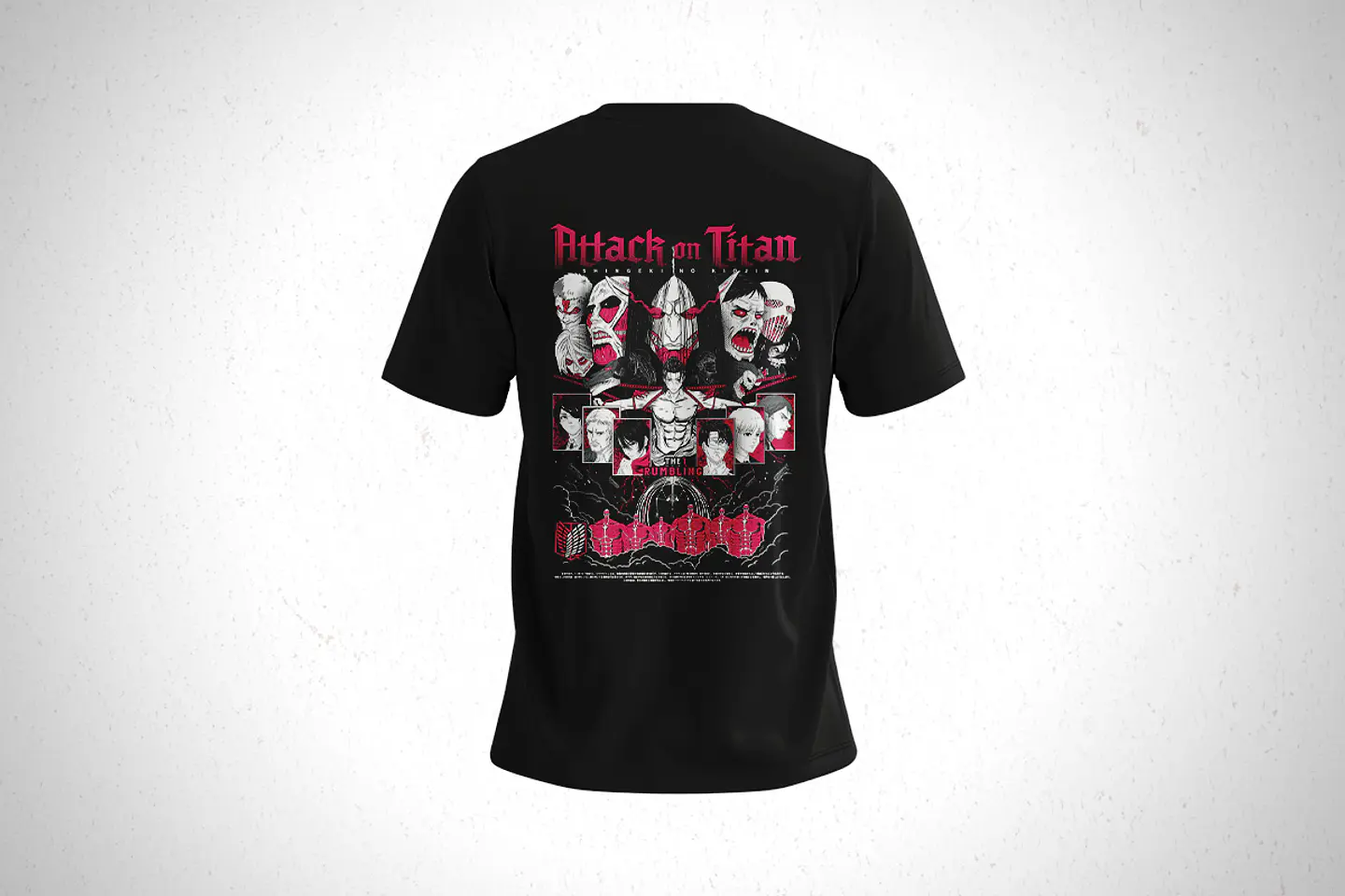 Polera Titan Fundador - Attack On Titan - Shingeki no Kyojin  V1 3