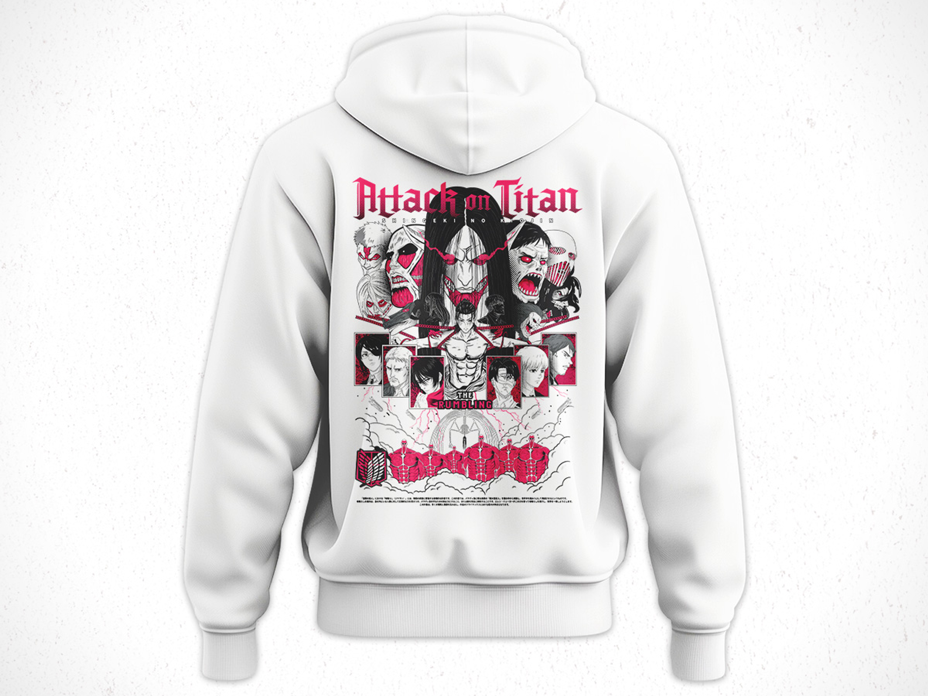 Hoodie Titan Fundador - Attack On Titan - Shingeki no Kyojin V1 6