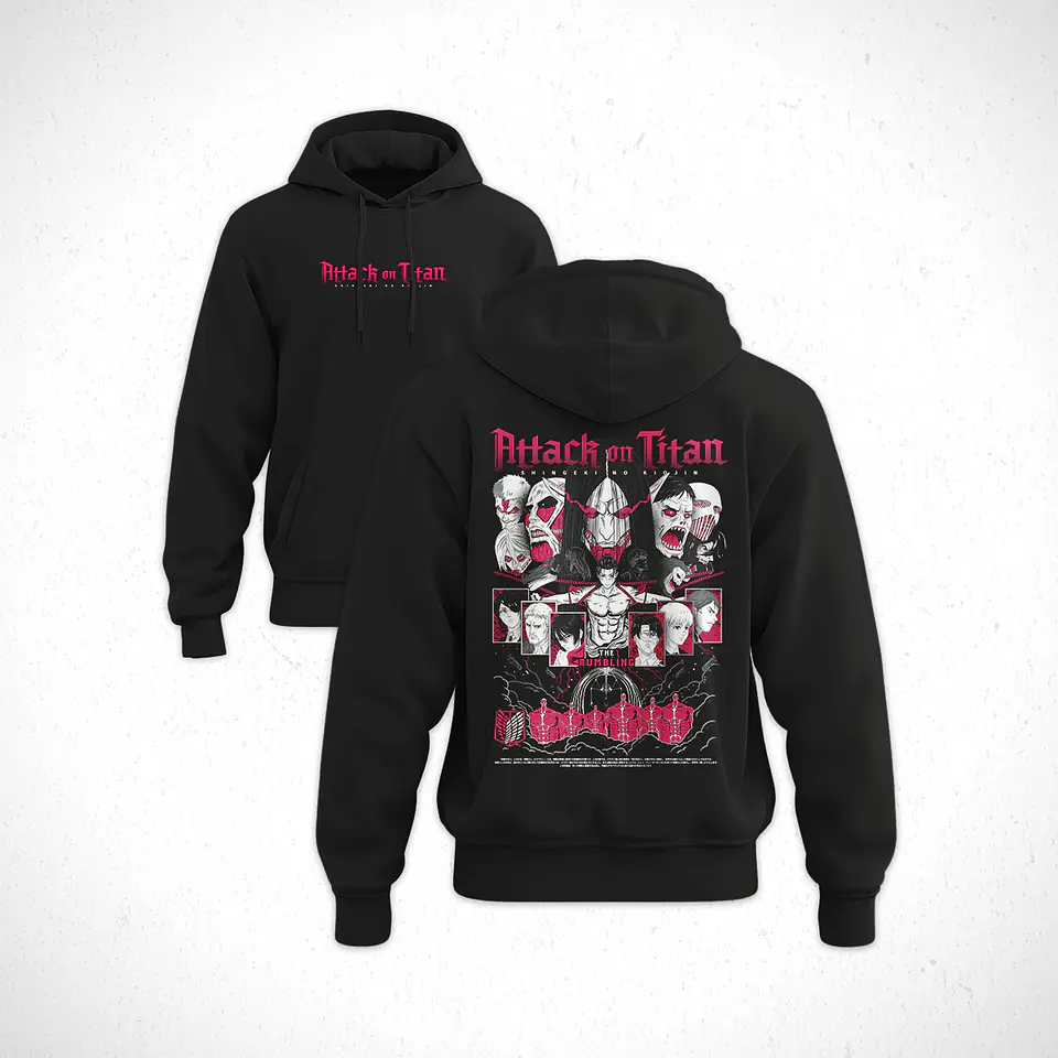 Hoodie Titan Fundador - Attack On Titan - Shingeki no Kyojin V1 1