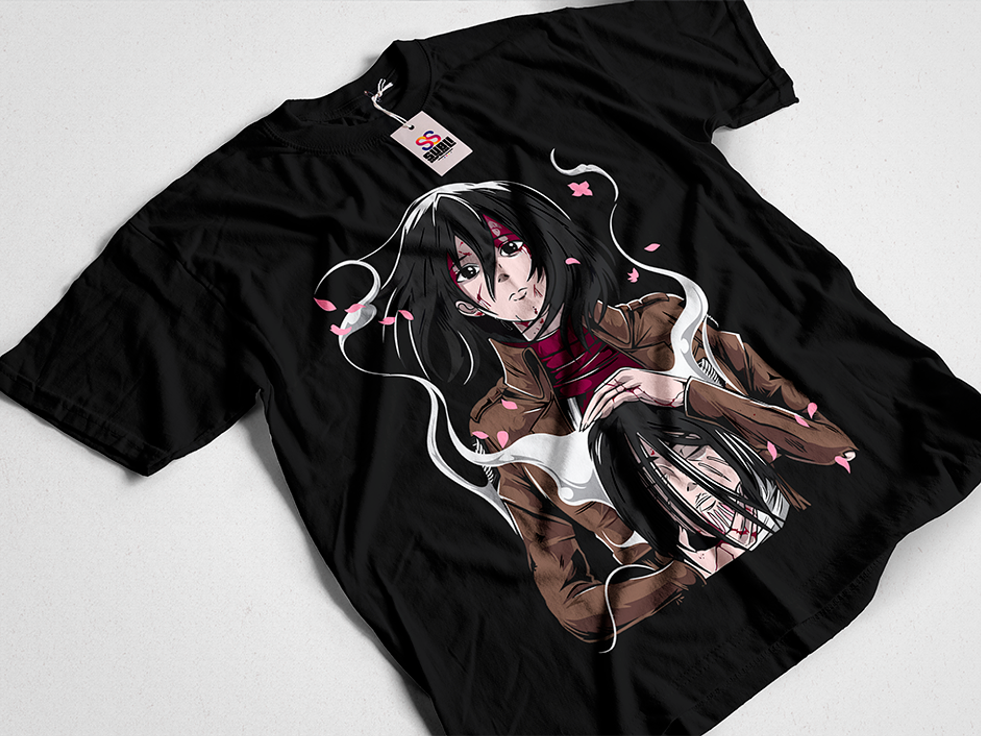 Polera Mikasa Akerman - Attack On Titan - Shingeki no Kyojin V1 1
