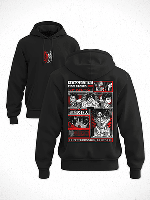 Hoodie Levi - Attack On Titan - Shingeki no Kyojin V1