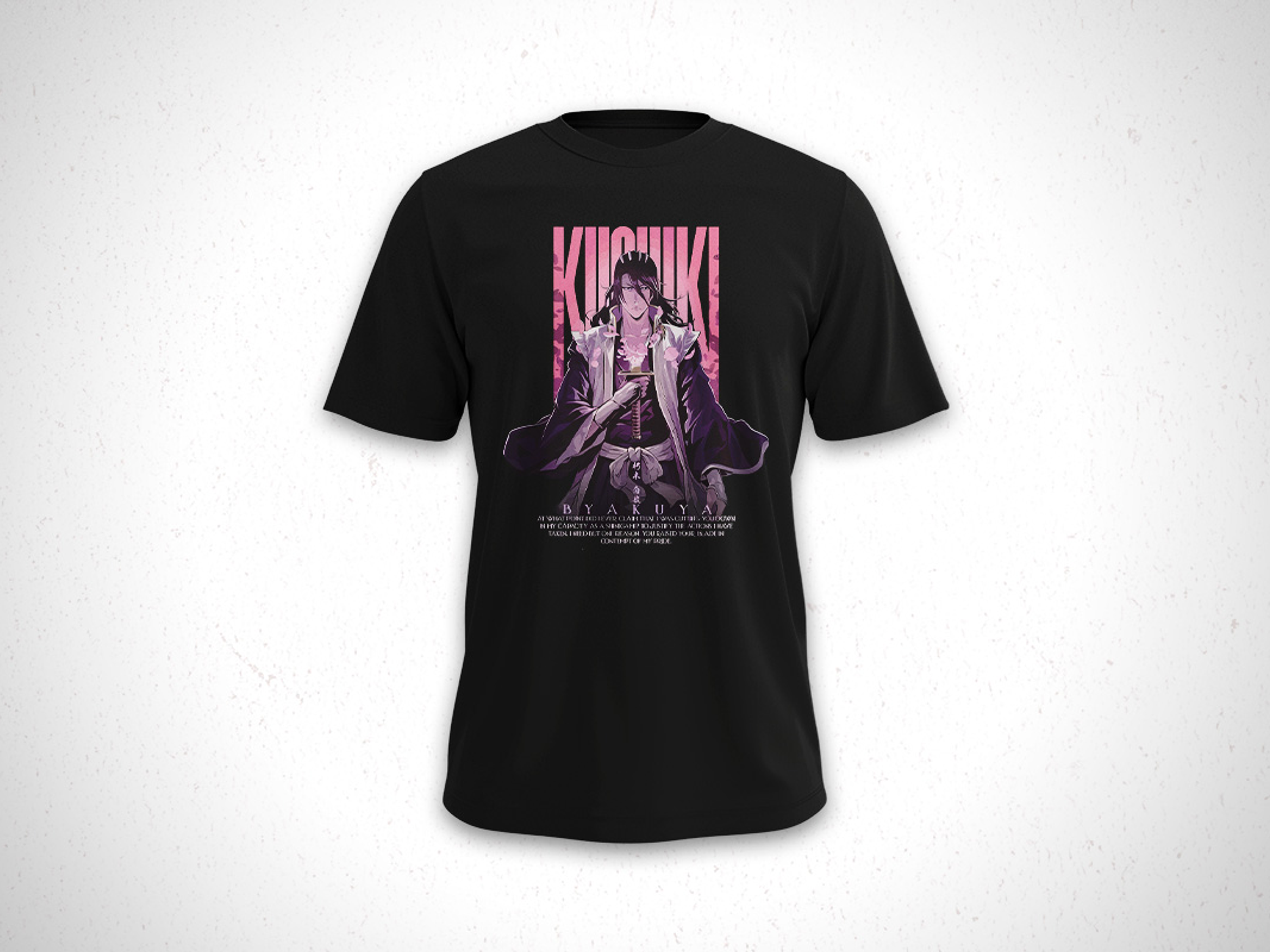 Polera Byakuya Kuchiki - Blech V1 2