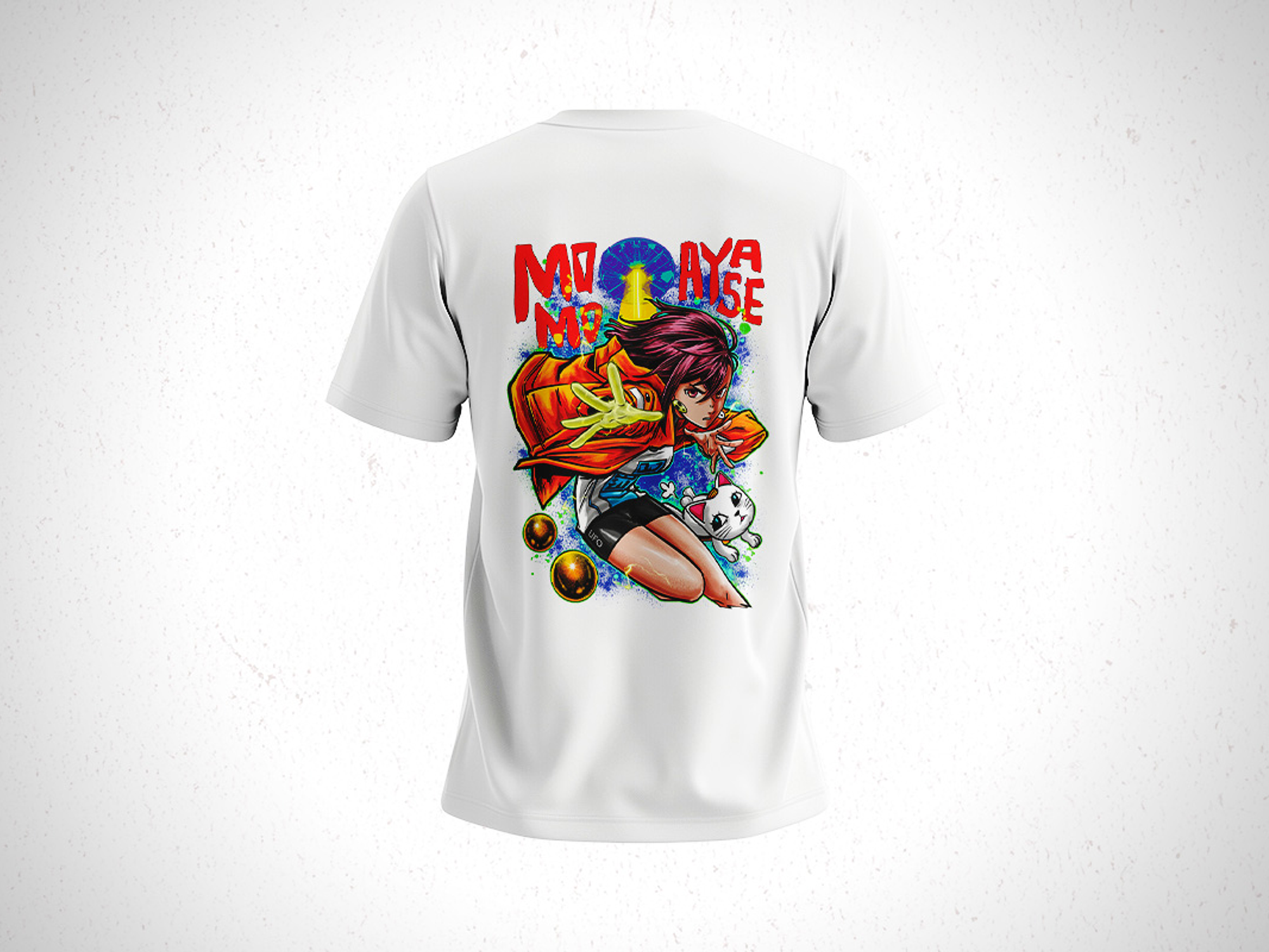 Polera Momo Ayase - DanDaDan V1 5