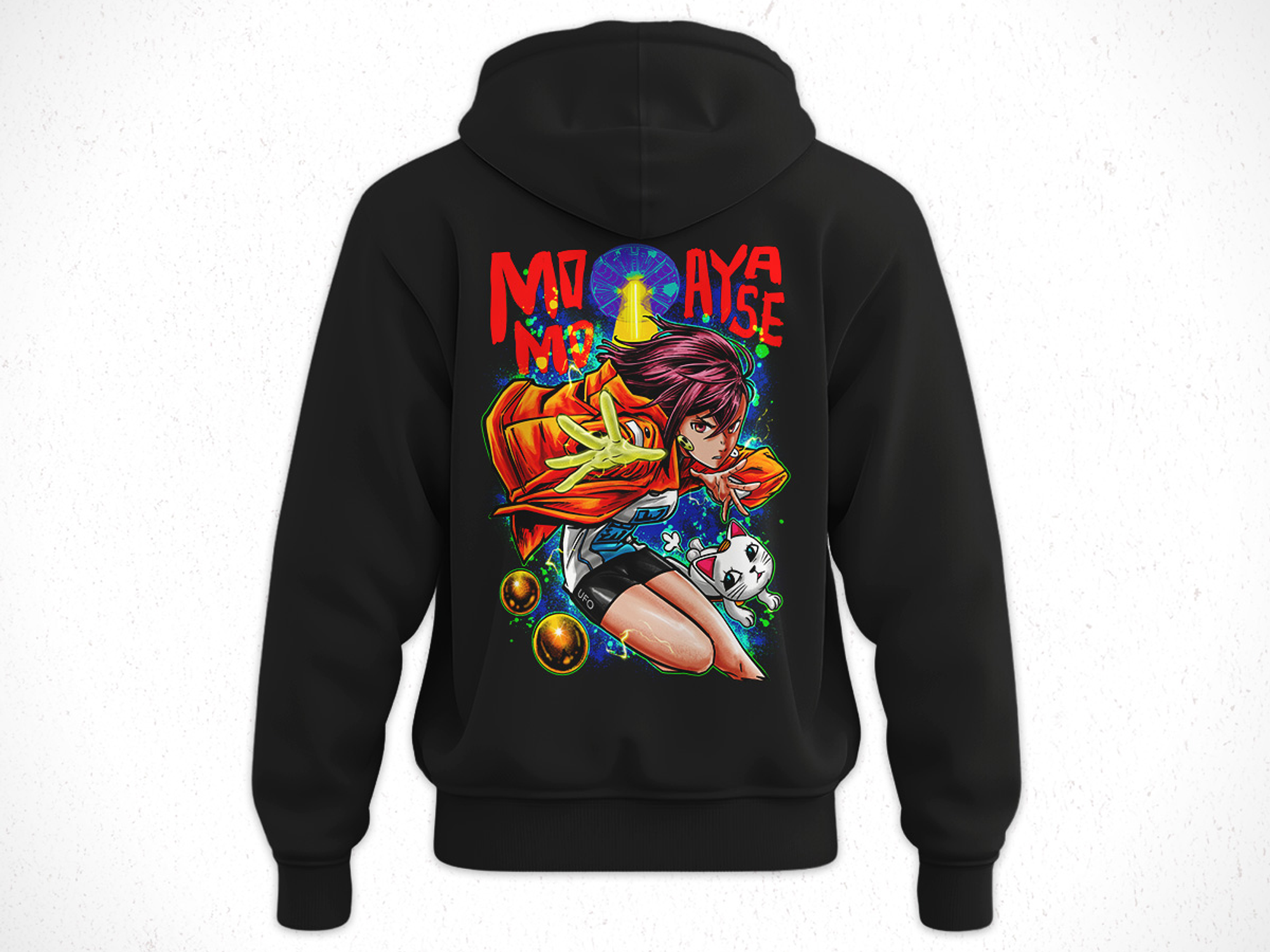 Hoodie Momo Ayase - DanDaDan V1 2