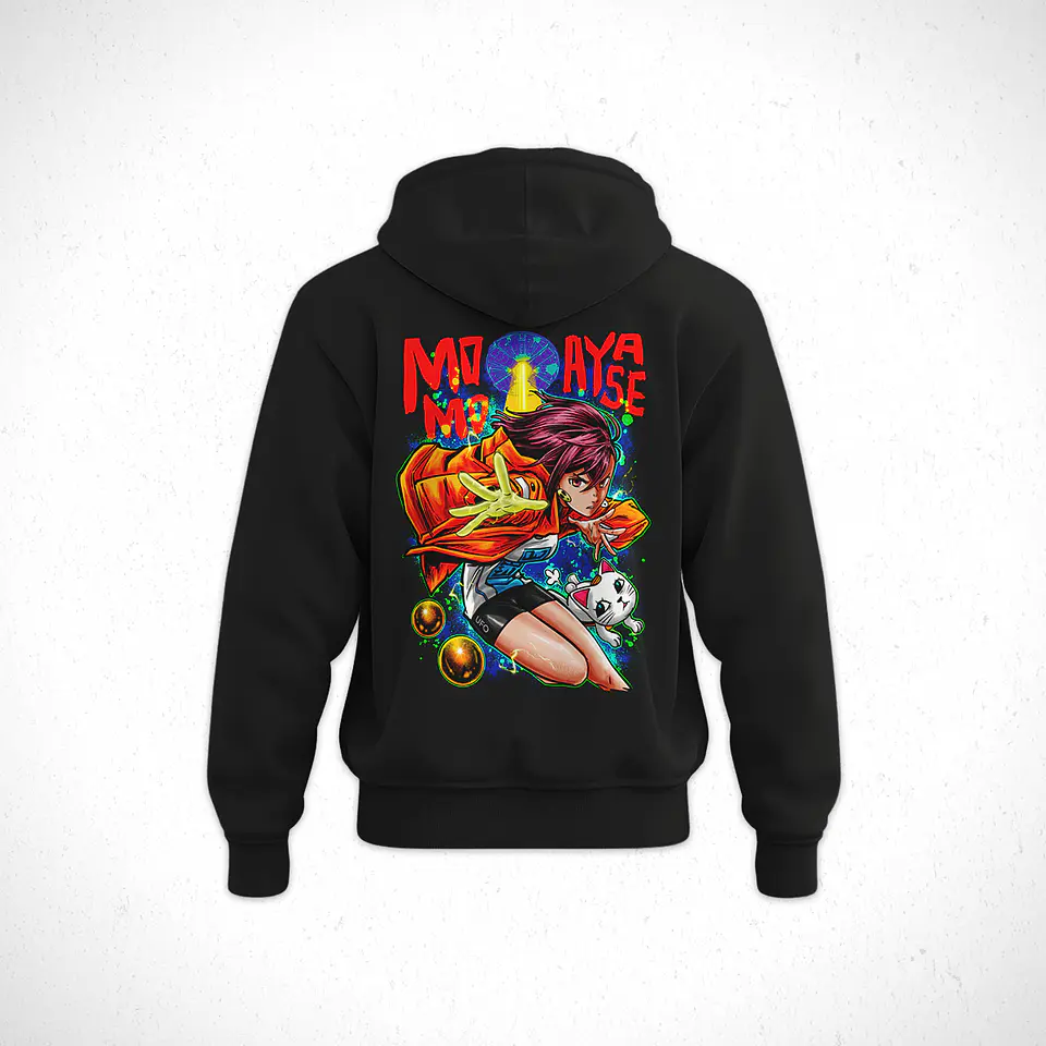 Hoodie Momo Ayase - DanDaDan V1 2