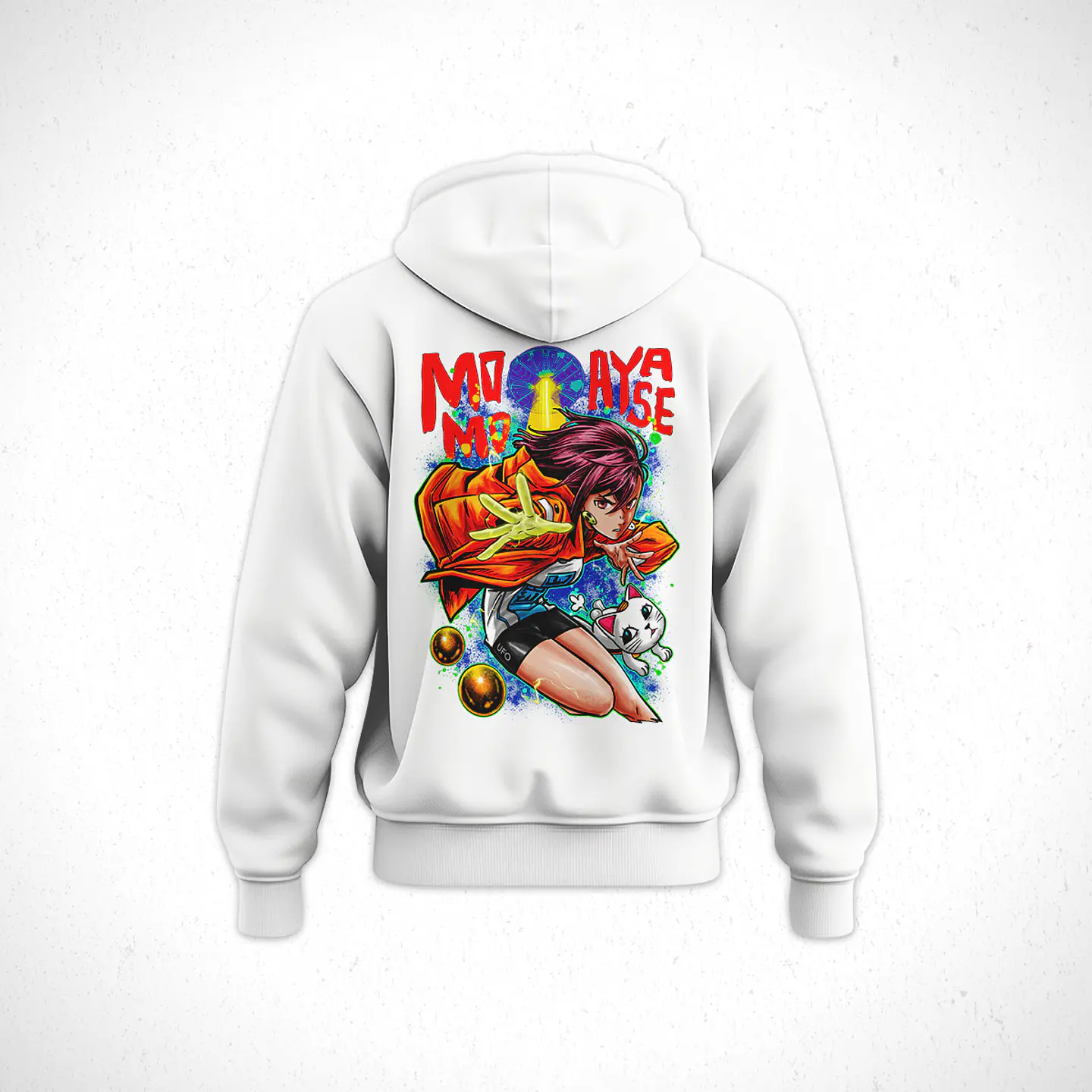 Hoodie Momo Ayase - DanDaDan V1 5