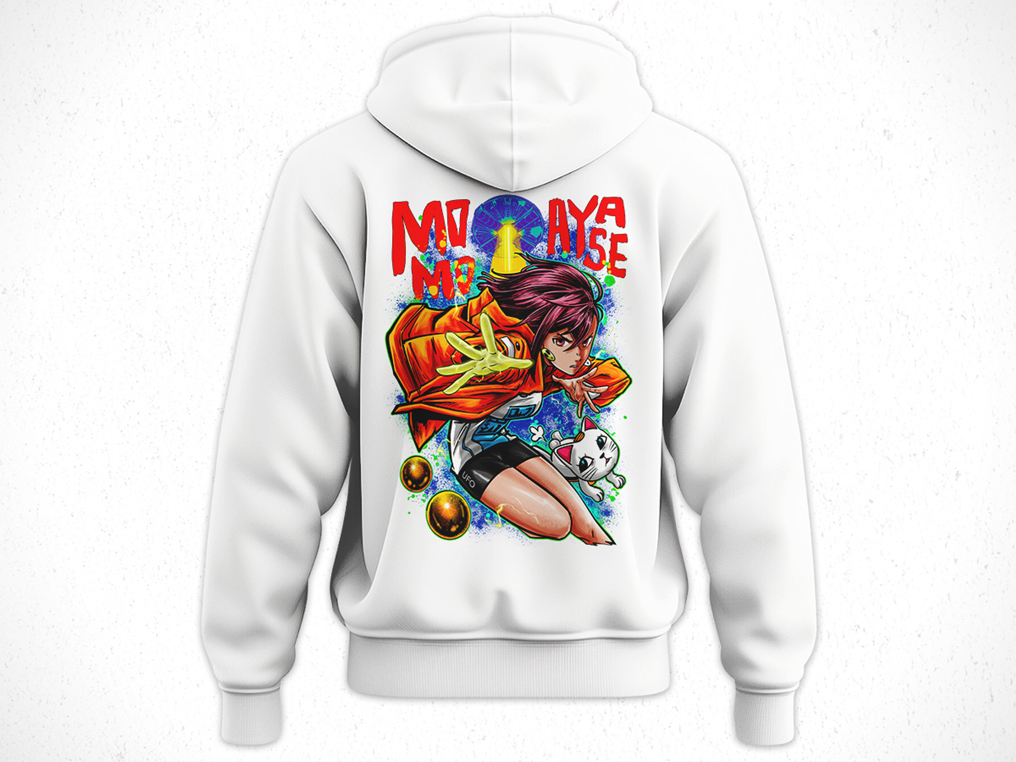 Hoodie Momo Ayase - DanDaDan V1 5