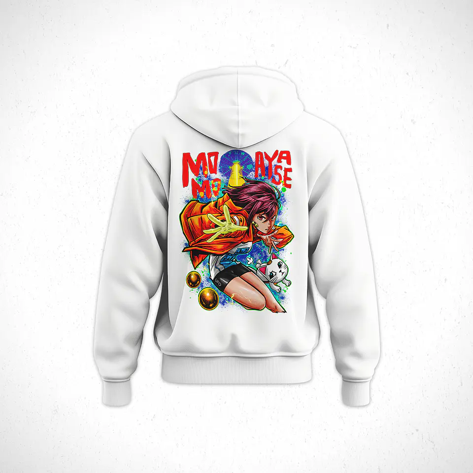 Hoodie Momo Ayase - DanDaDan V1 5