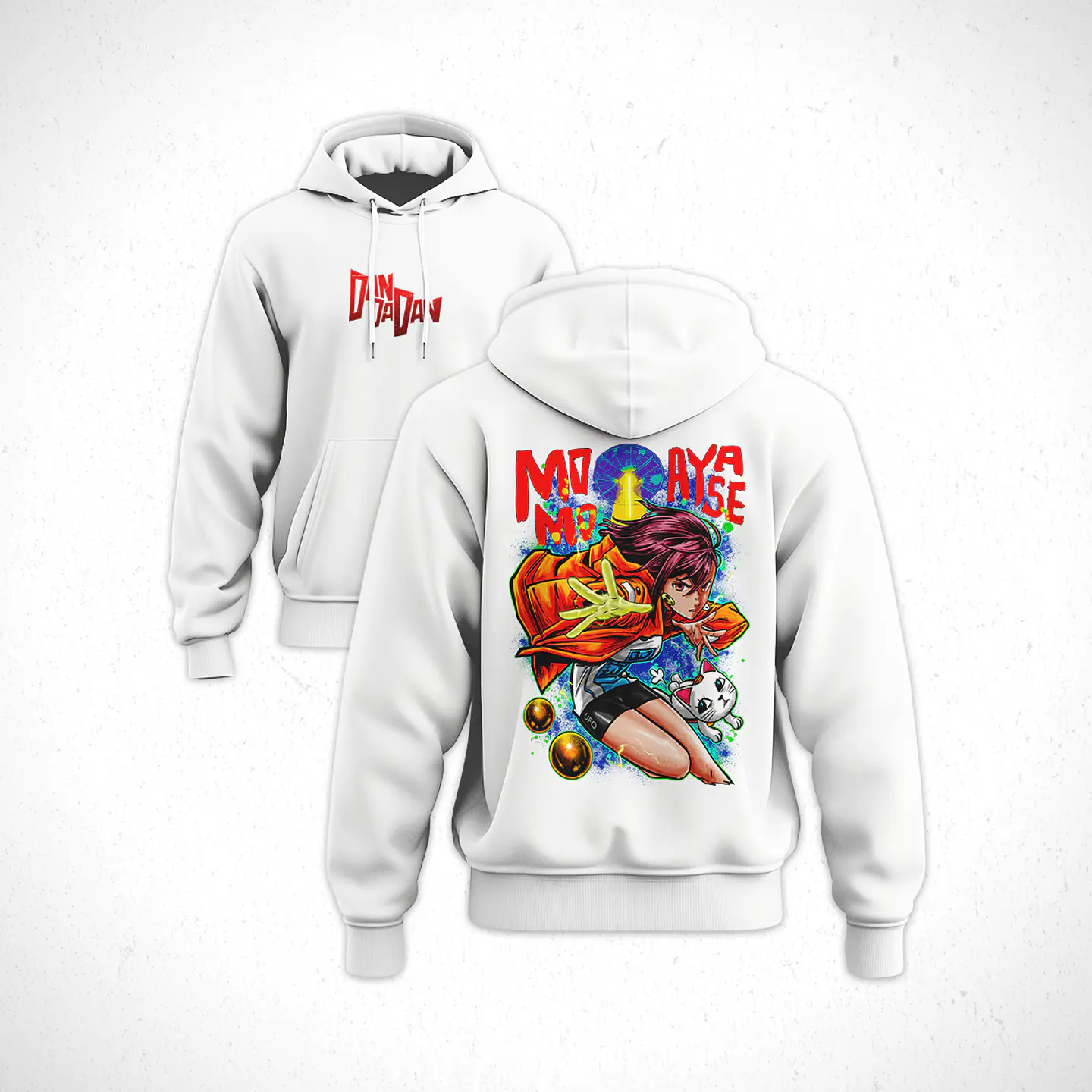 Hoodie Momo Ayase - DanDaDan V1 4