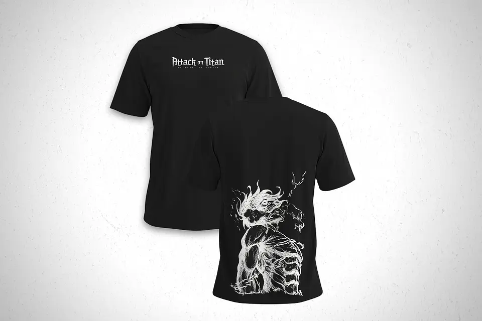 Polera Titan De Atake - Attack On Titan - Shingeki no Kyojin V1 1