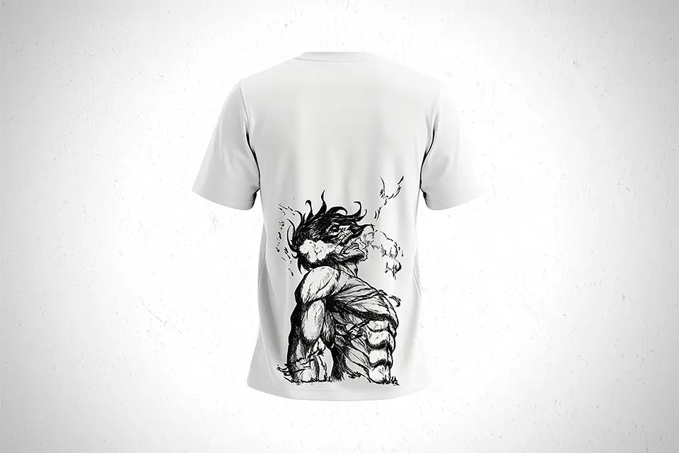 Polera Titan De Atake - Attack On Titan - Shingeki no Kyojin V1 5