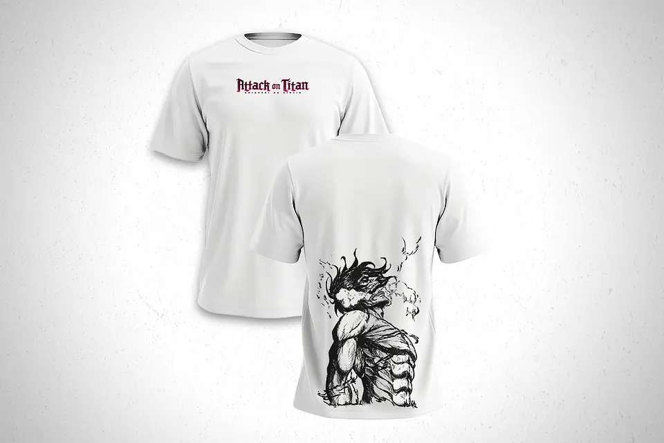 Polera Titan De Atake - Attack On Titan - Shingeki no Kyojin V1 4