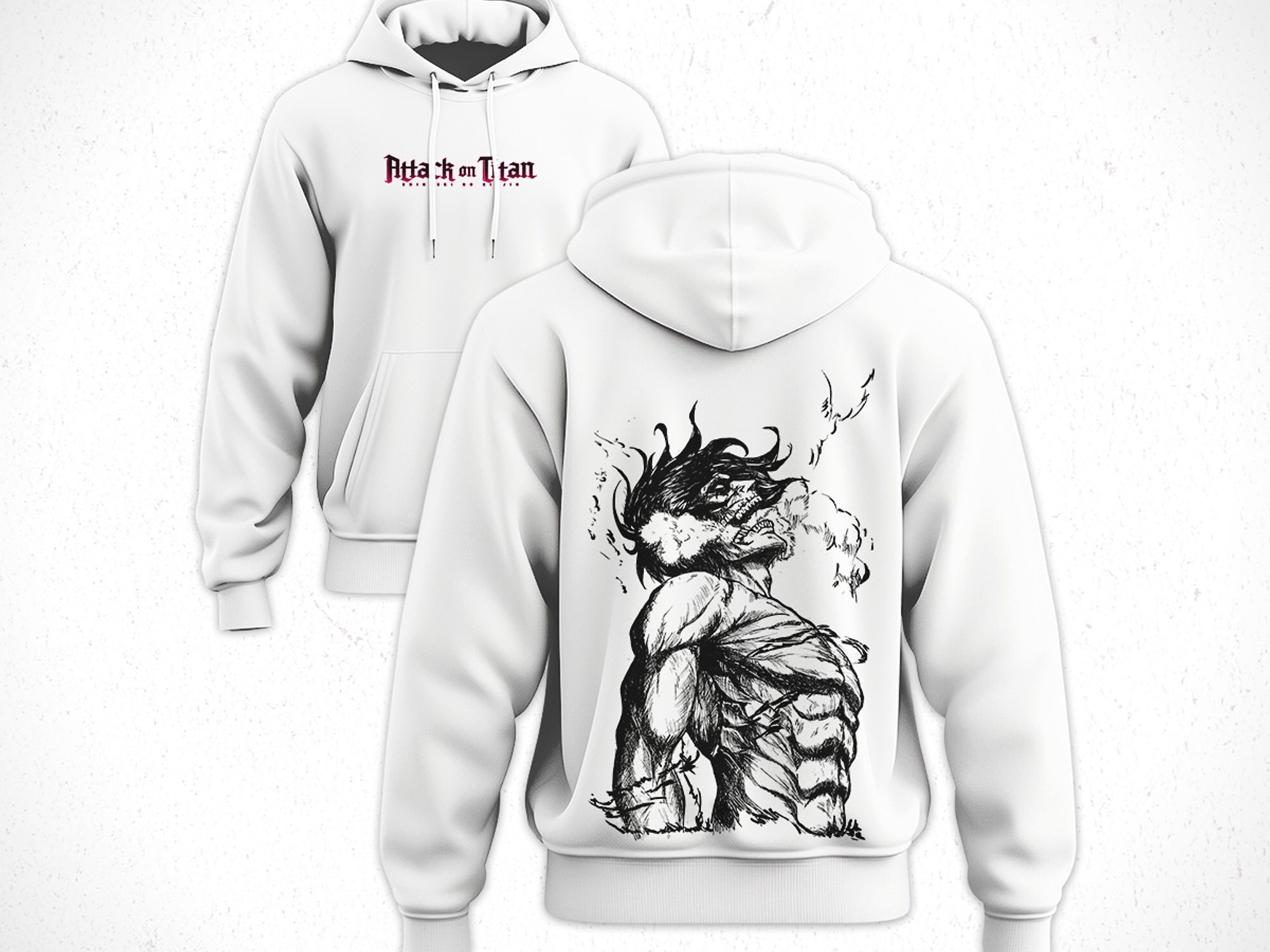 Hoodie Titan De Atake - Attack On Titan - Shingeki no Kyojin V1 4