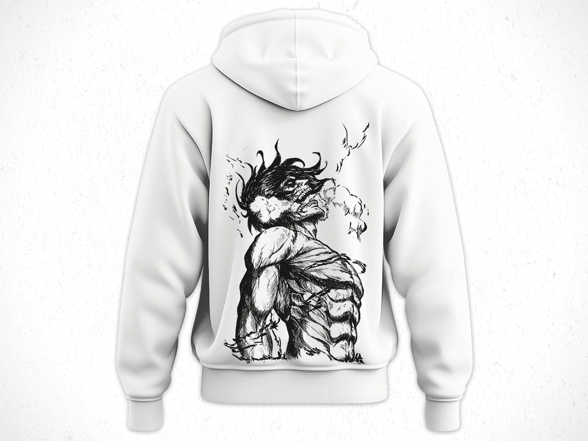 Hoodie Titan De Atake - Attack On Titan - Shingeki no Kyojin V1 5