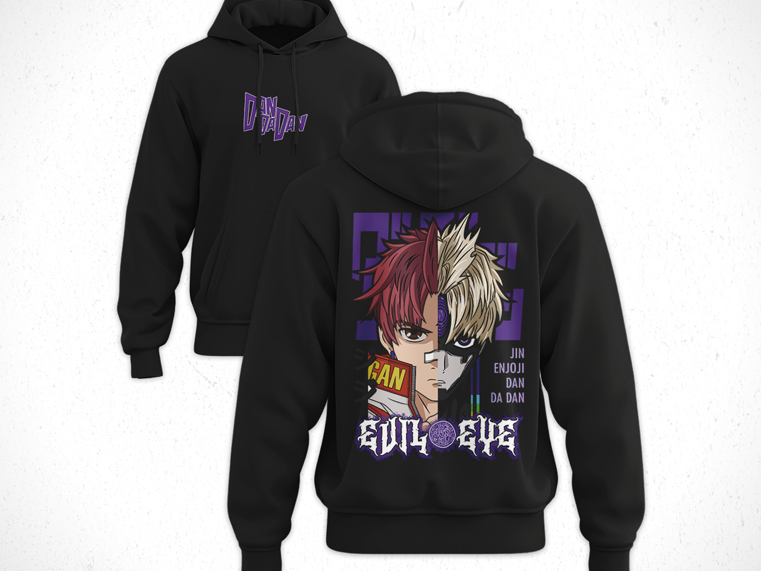 Hoodie Jin “Jiji” Enjoji - DanDaDan V2 1