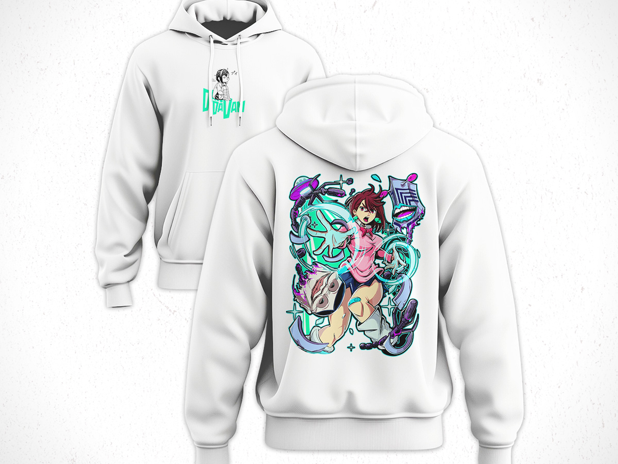 Hoodie Momo Ayase - DanDaDan V2 4