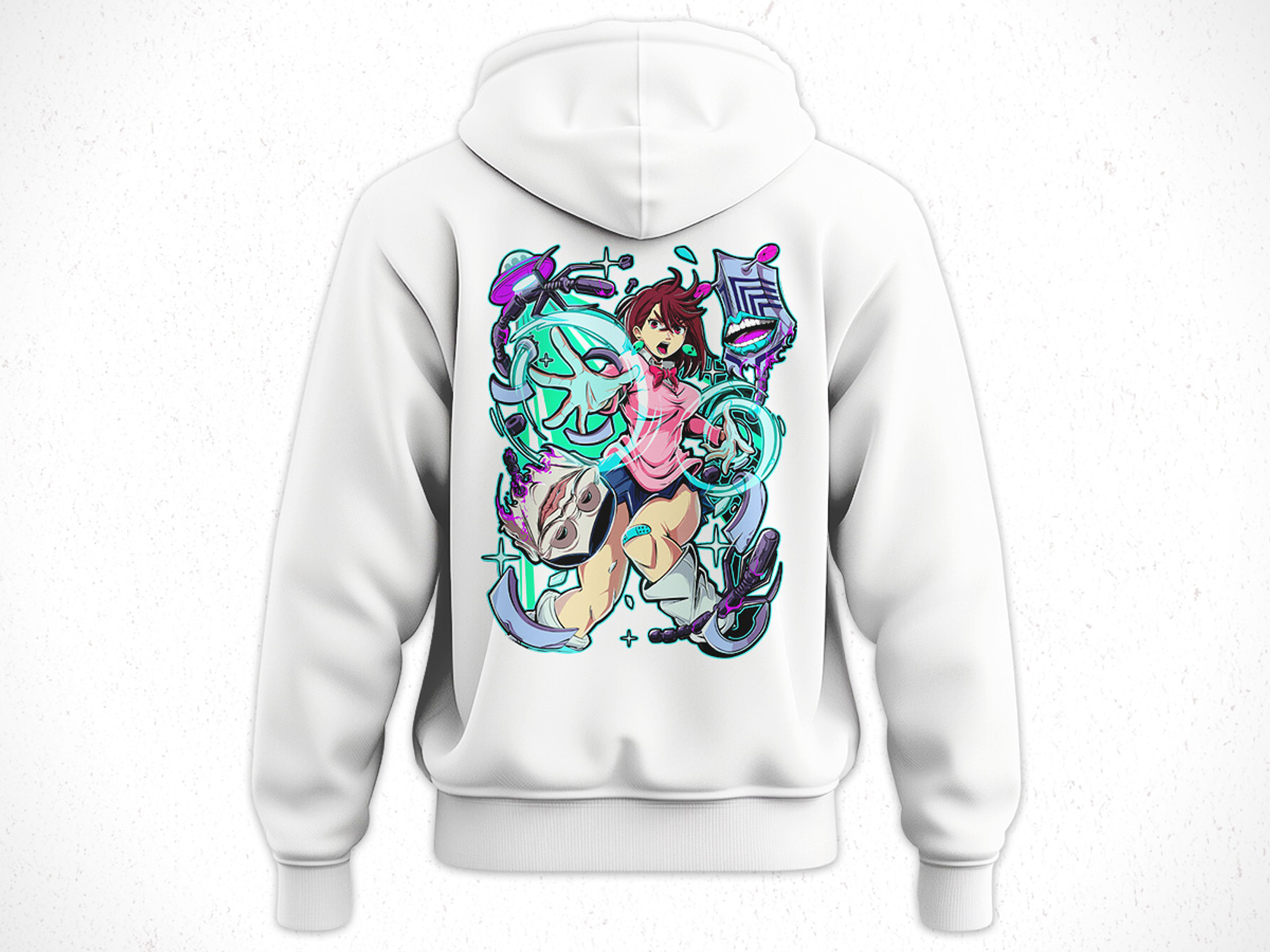 Hoodie Momo Ayase - DanDaDan V2 5