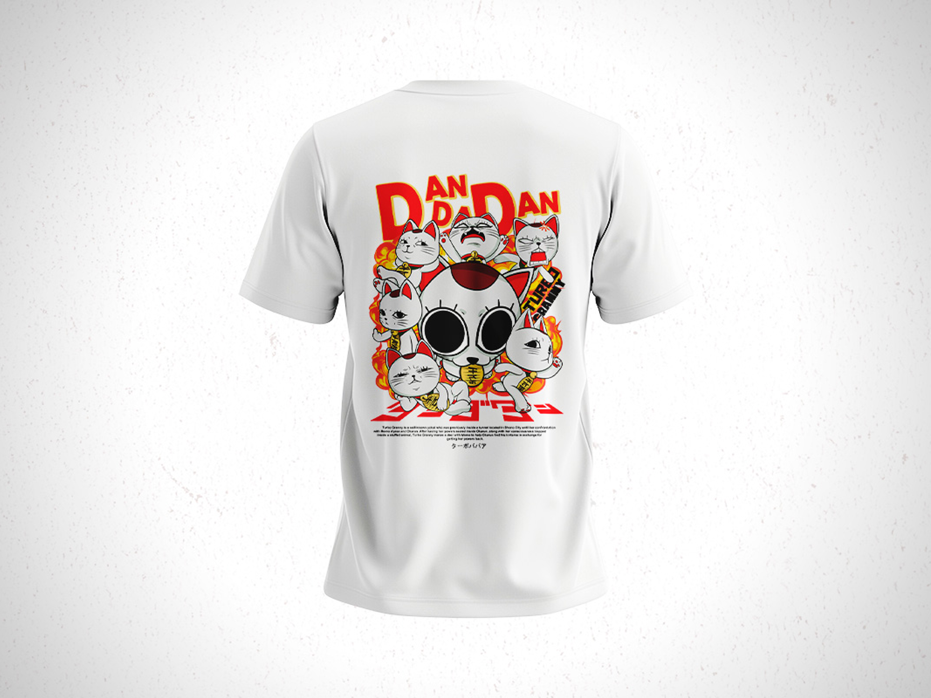 Polera Turbo Abuela - DanDaDan V3 5