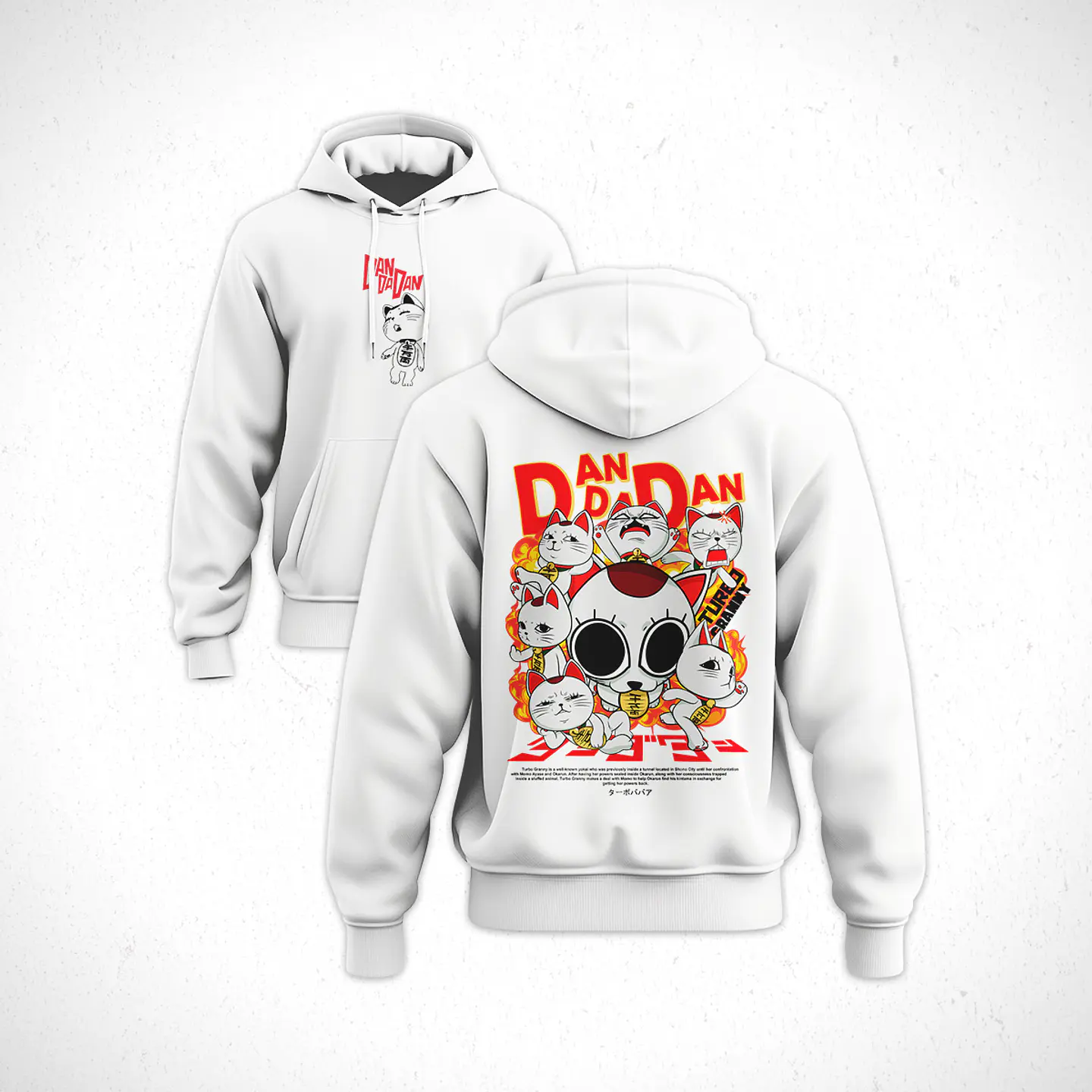 Hoodie Turbo Abuela - DanDaDan V3 4