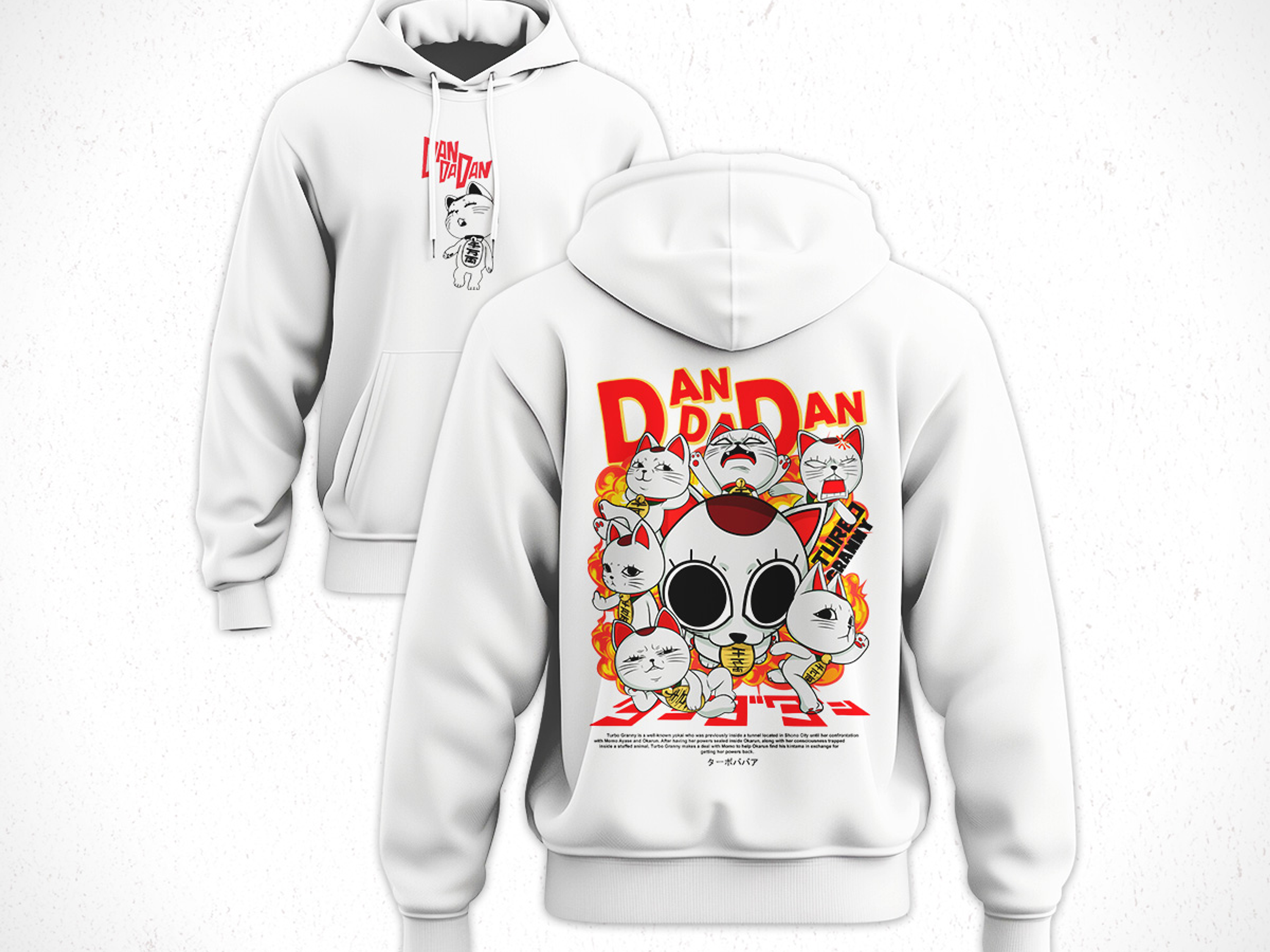 Hoodie Turbo Abuela - DanDaDan V3 4