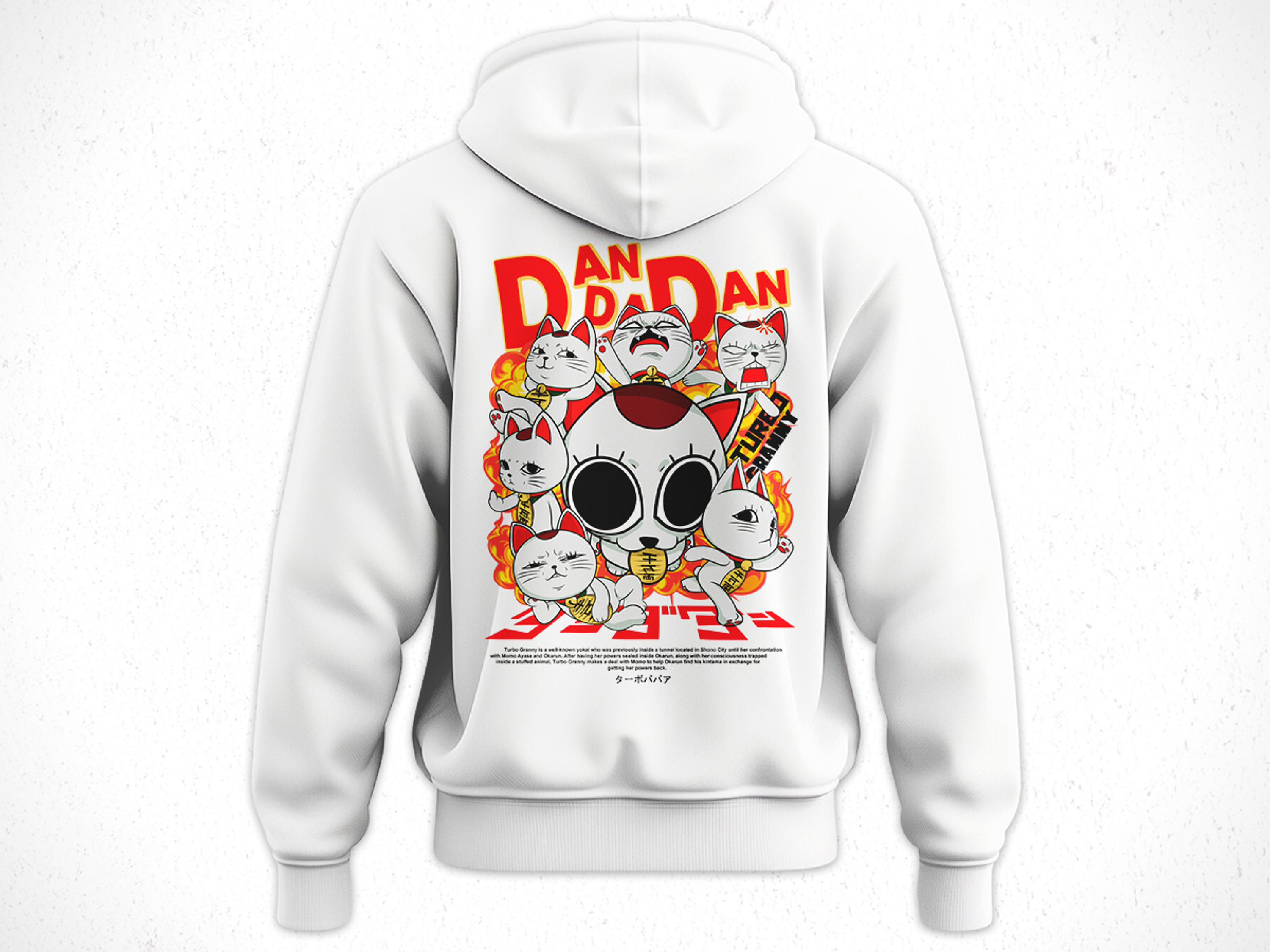 Hoodie Turbo Abuela - DanDaDan V3 6