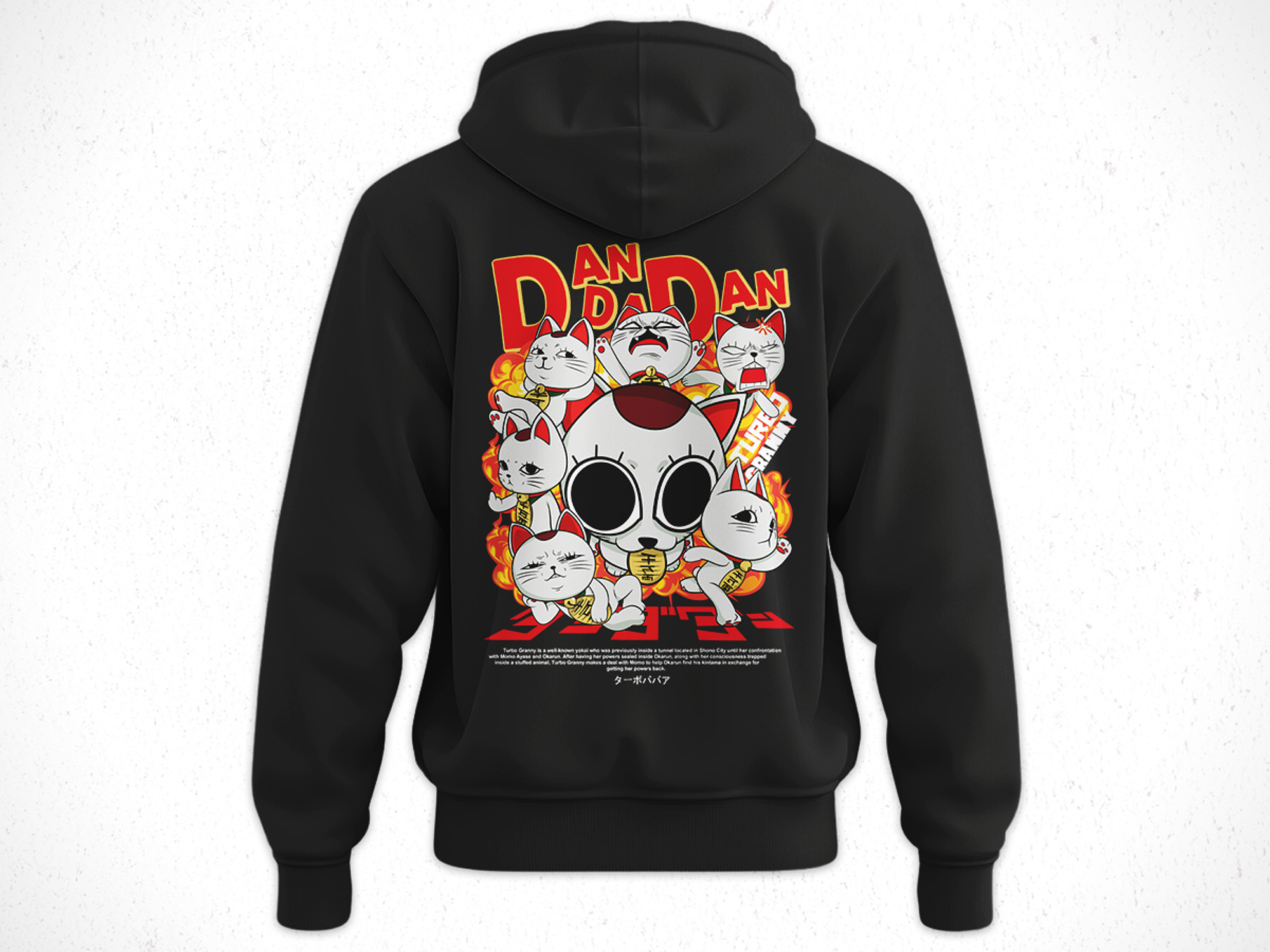 Hoodie Turbo Abuela - DanDaDan V3 2