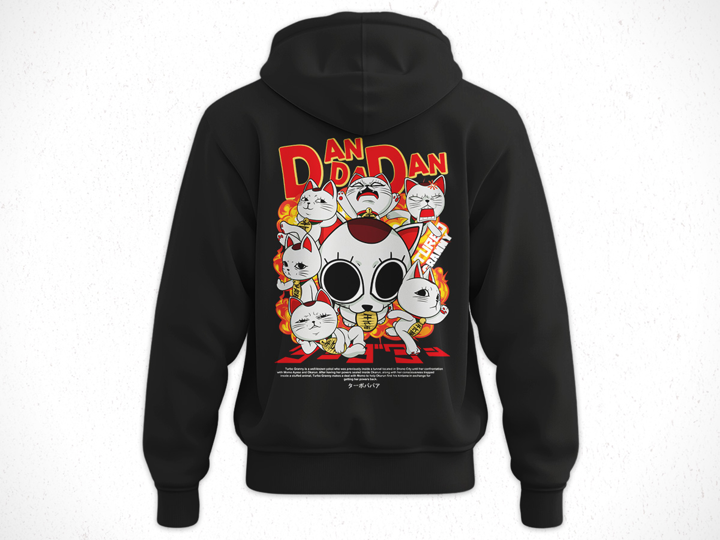 Hoodie Turbo Abuela - DanDaDan V3 2
