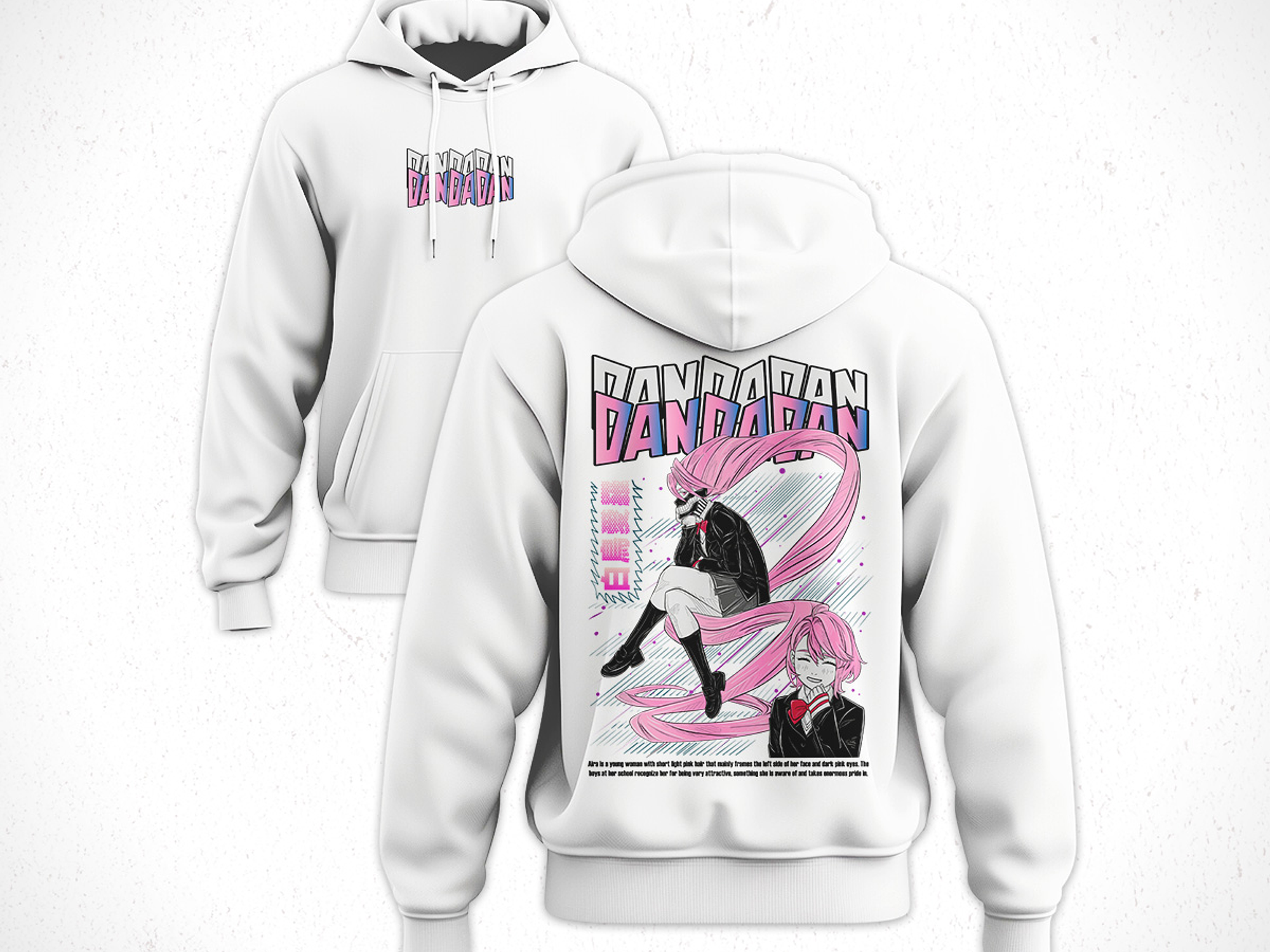 Hoodie Aira Shiratori DanDaDan V1 4