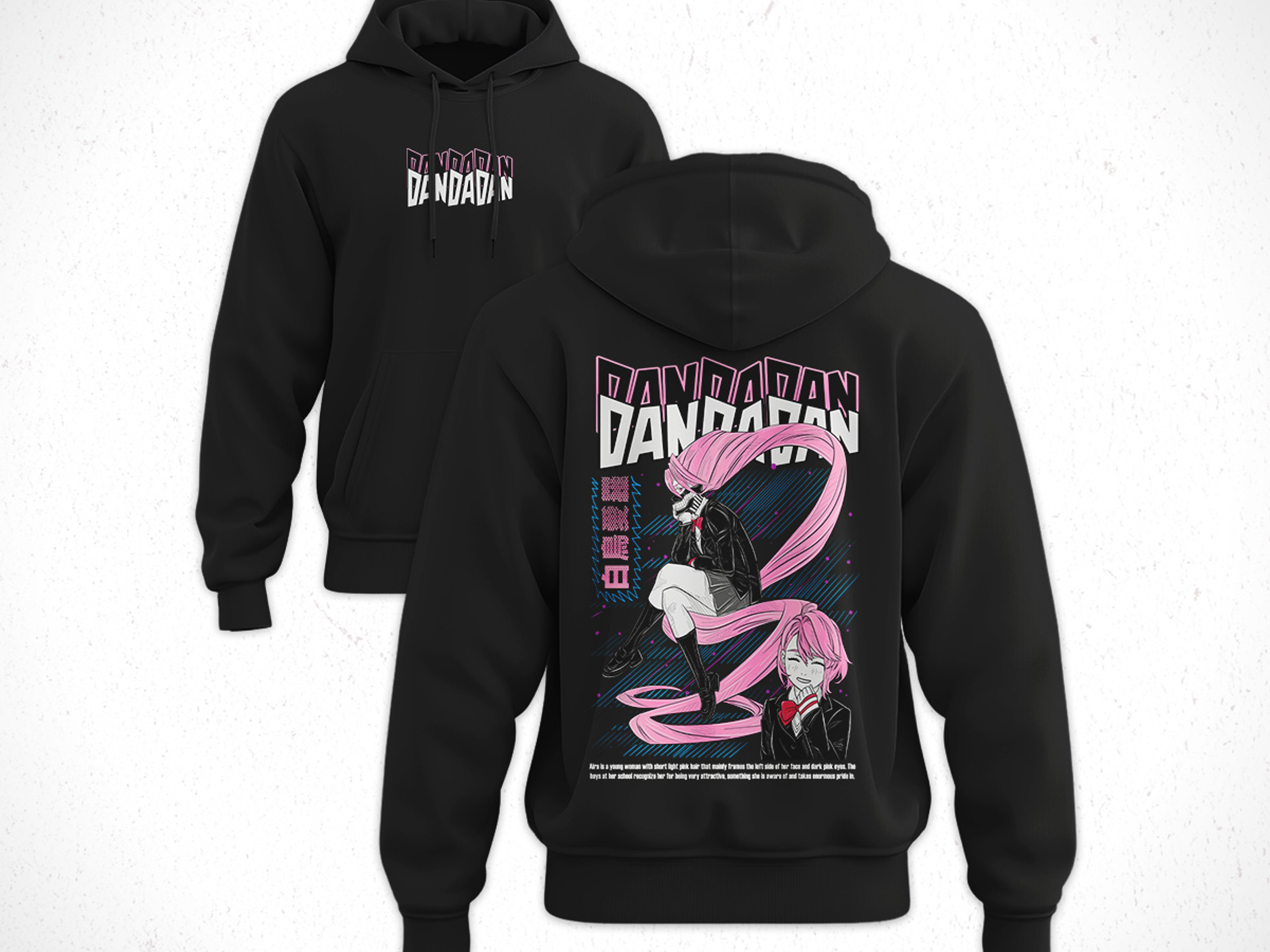 Hoodie Aira Shiratori DanDaDan V1 1