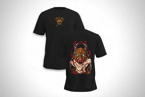 Polera Inouske - Kimetsu No Yaiba V1