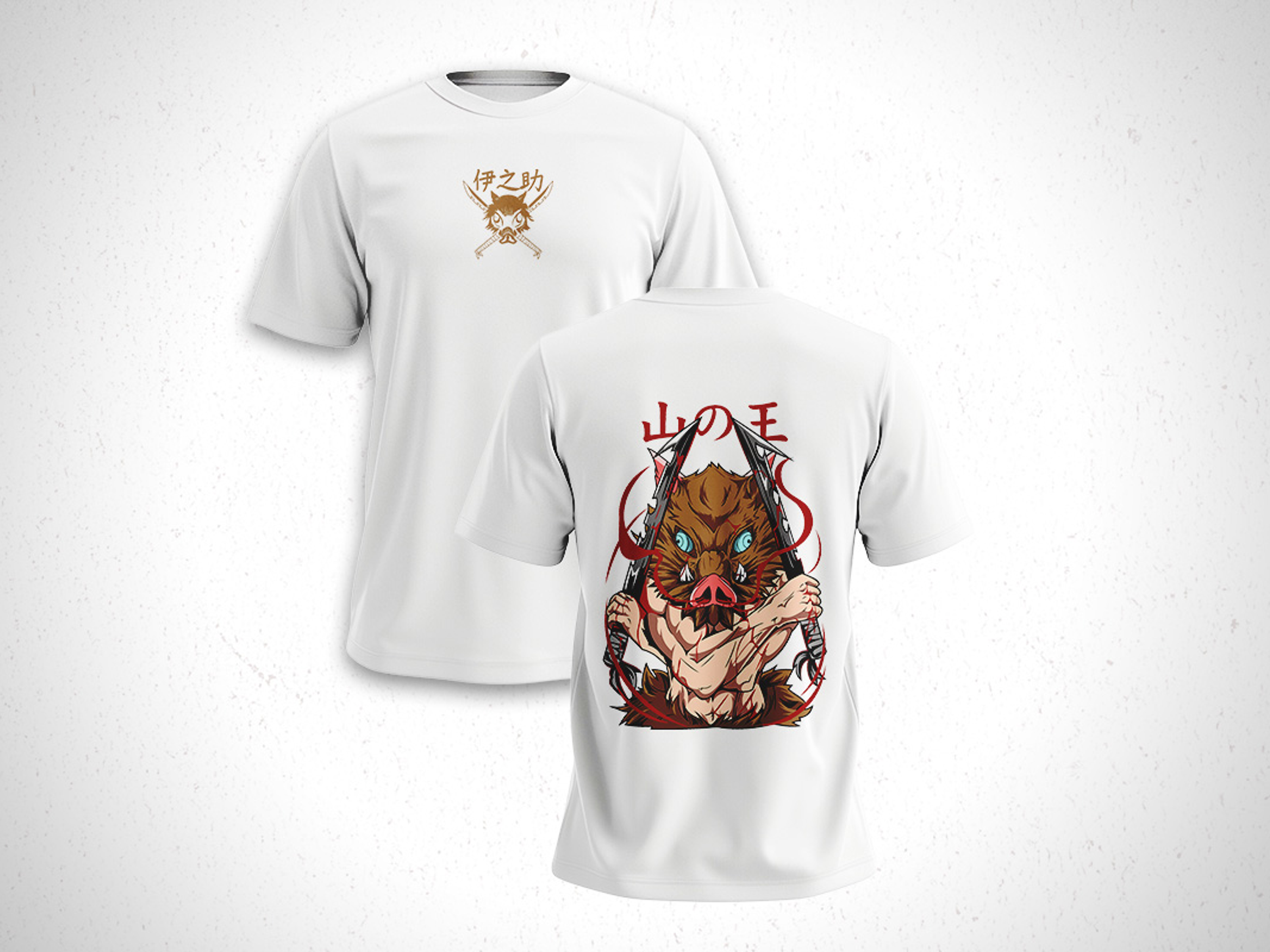Polera Inouske - Kimetsu No Yaiba V1 4