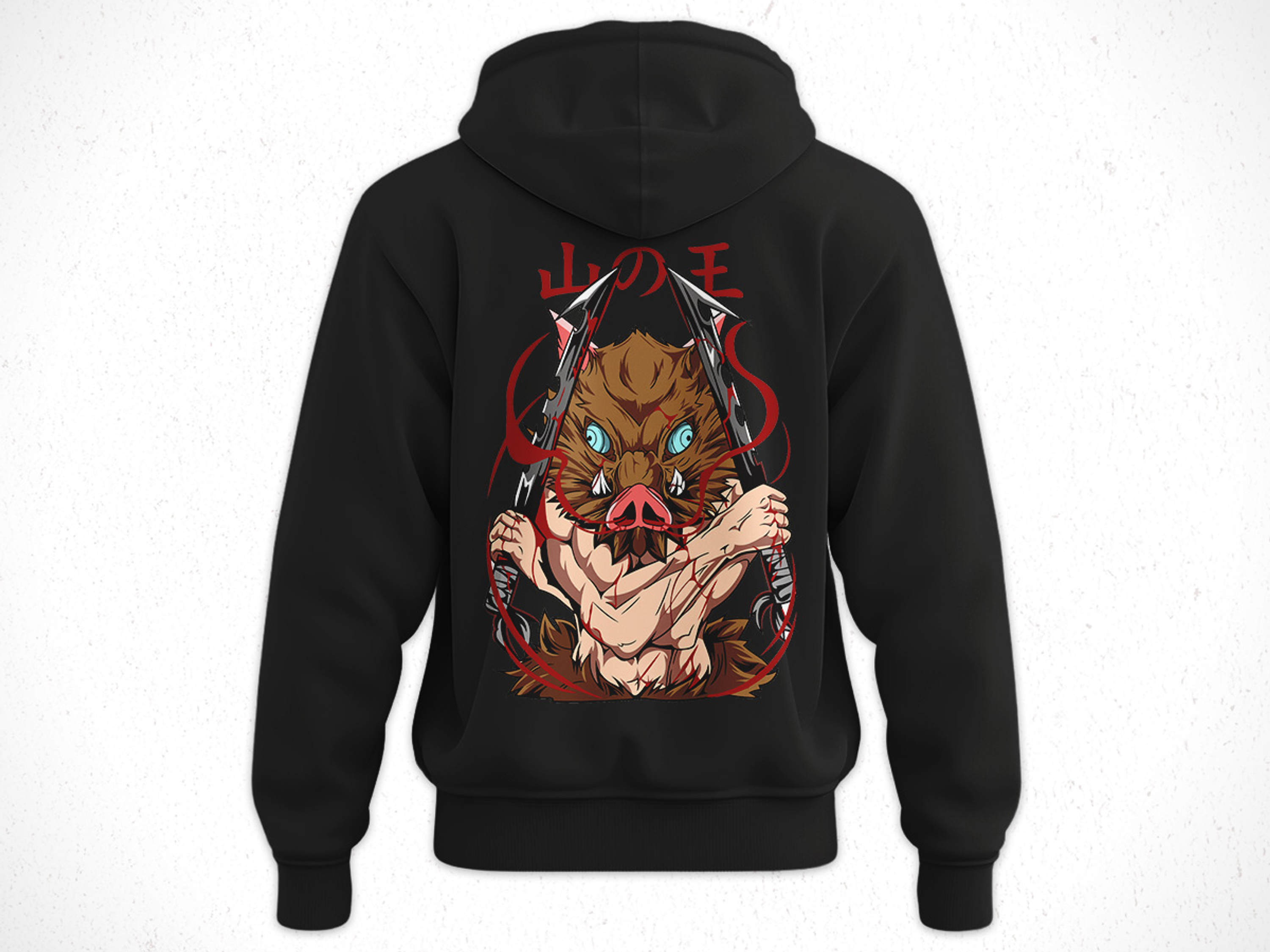 Hoodie Inouske - Kimetsu No Yaiba V1 2