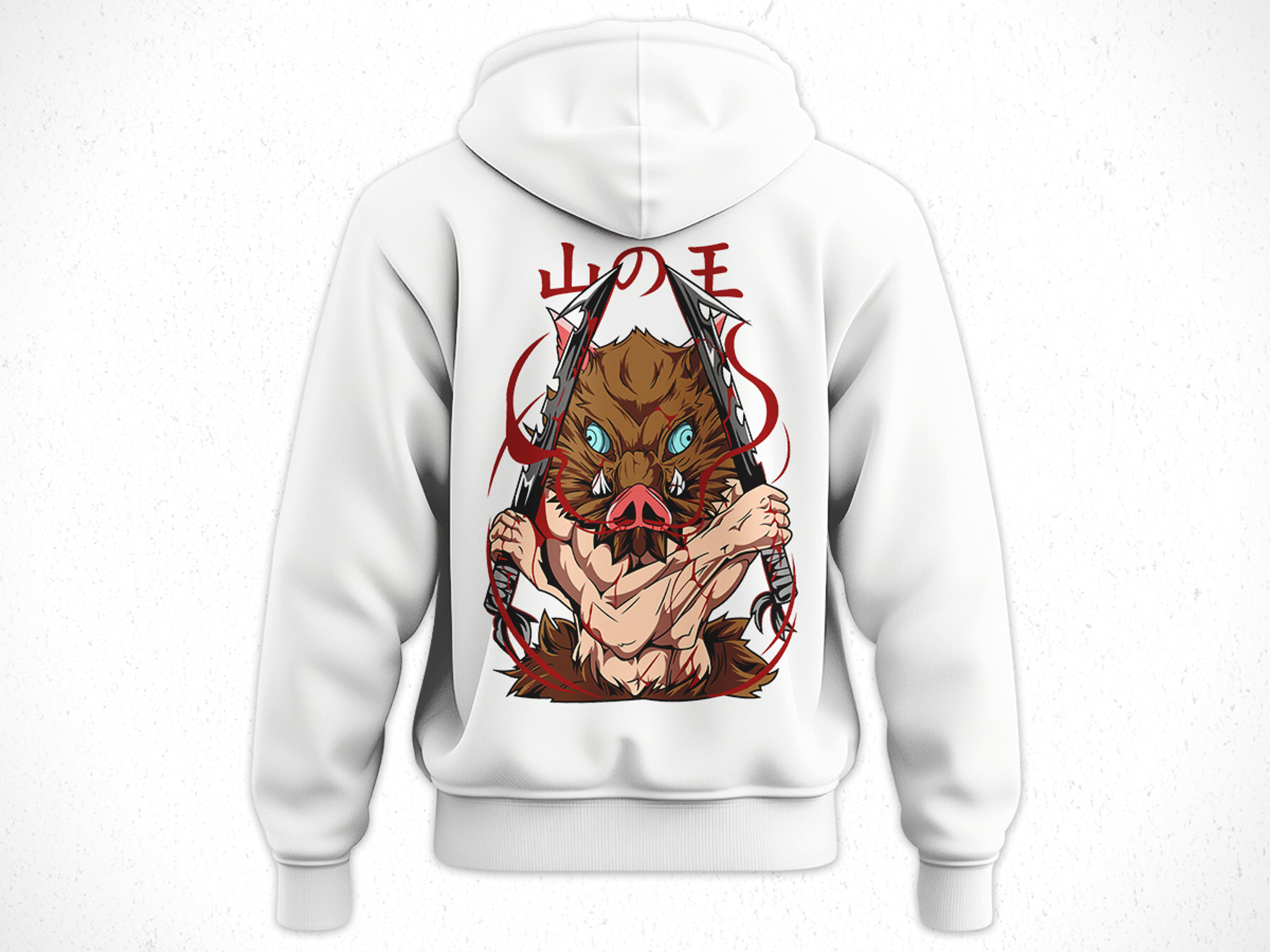 Hoodie Inouske - Kimetsu No Yaiba V1 5