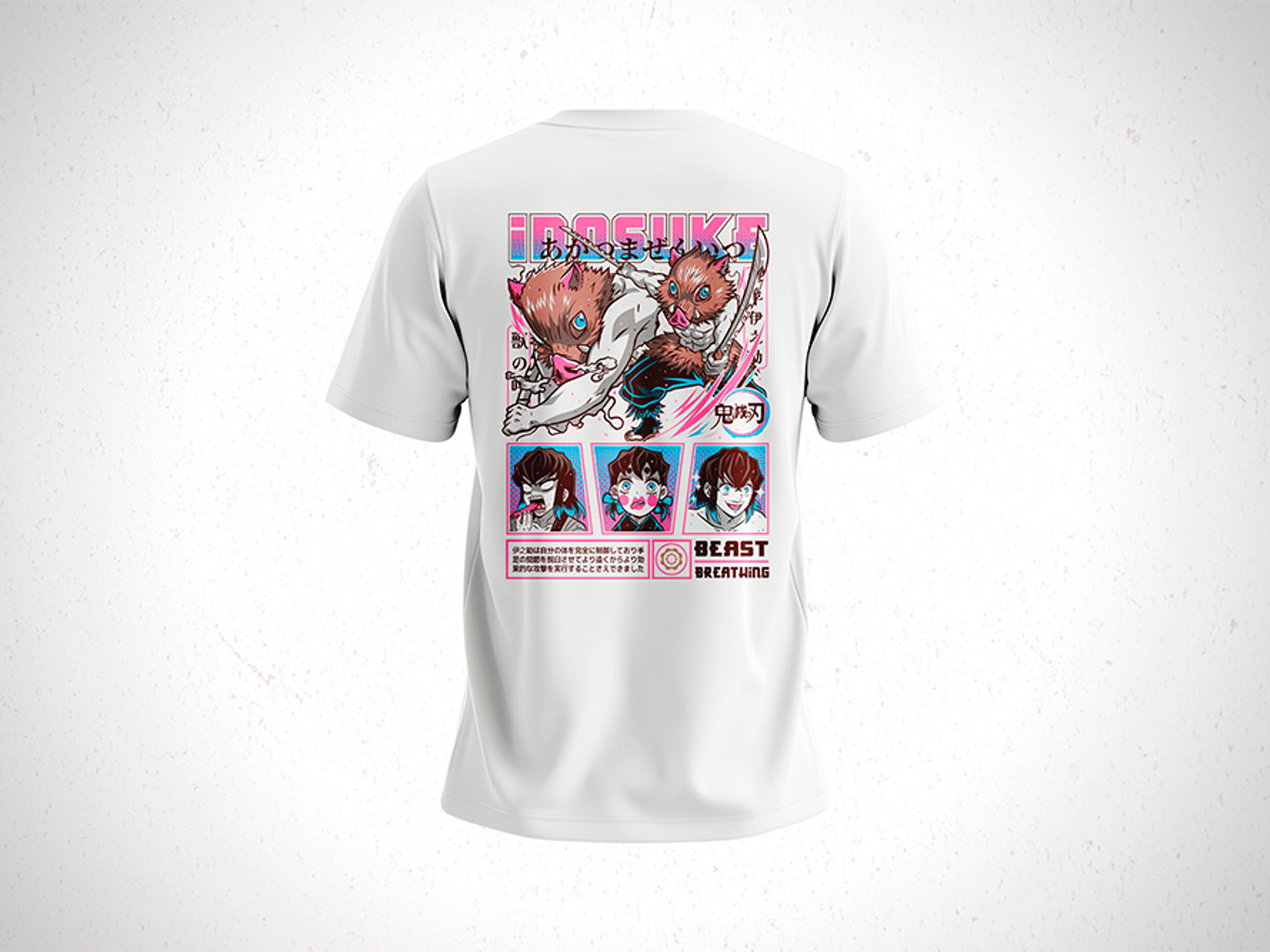 Polera Inouske - Kimetsu No Yaiba V2 5