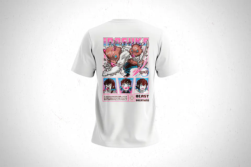 Polera Inouske - Kimetsu No Yaiba V2 5