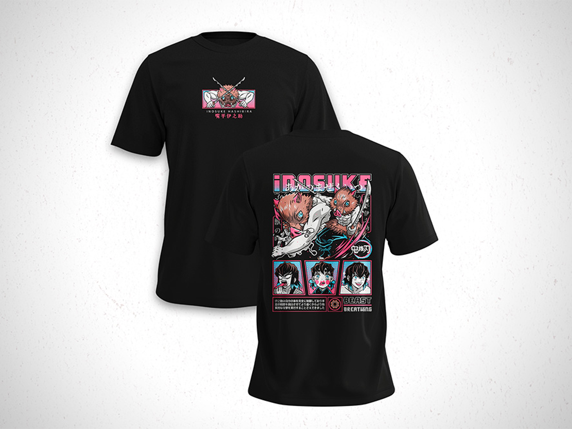 Polera Inouske - Kimetsu No Yaiba V2 1