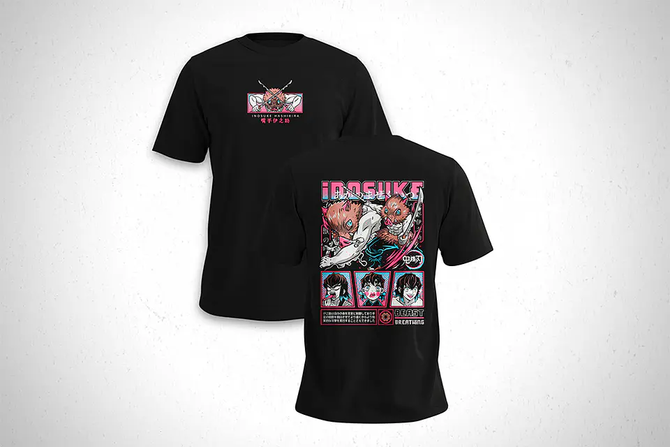 Polera Inouske - Kimetsu No Yaiba V2 1