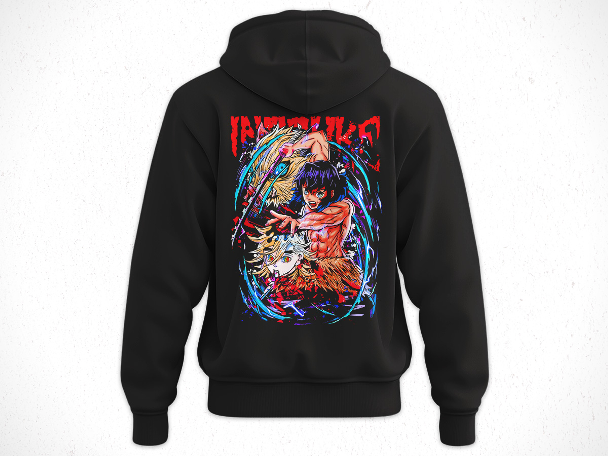 Hoodie Inouske - Kimetsu No Yaiba V4 2