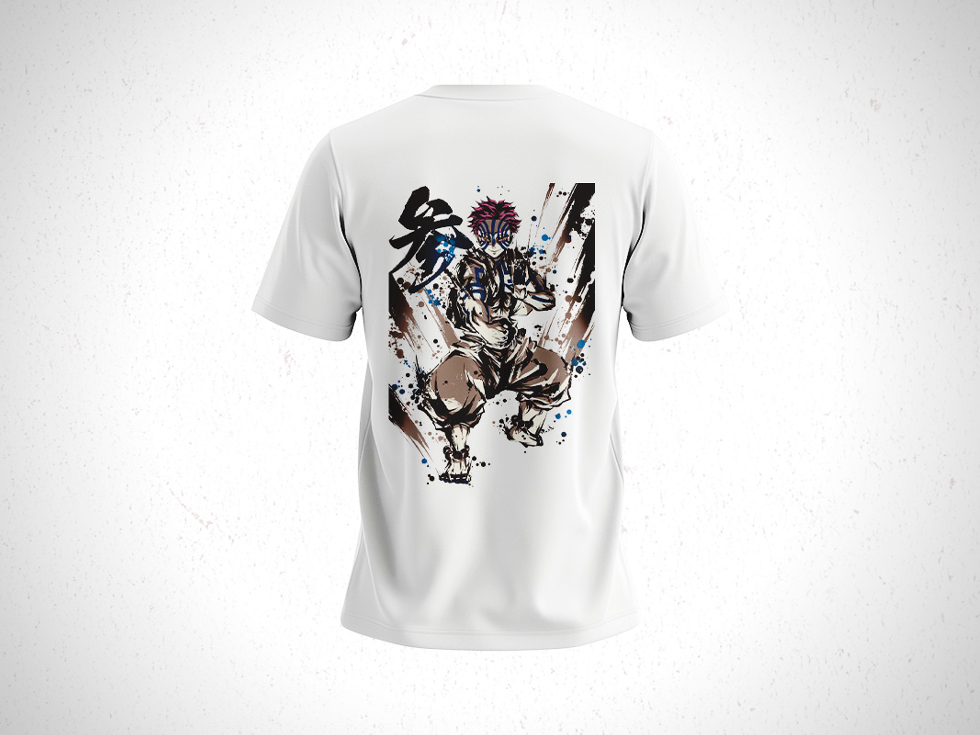 Polera Akaza - Kimetsu No Yaiba V1 2