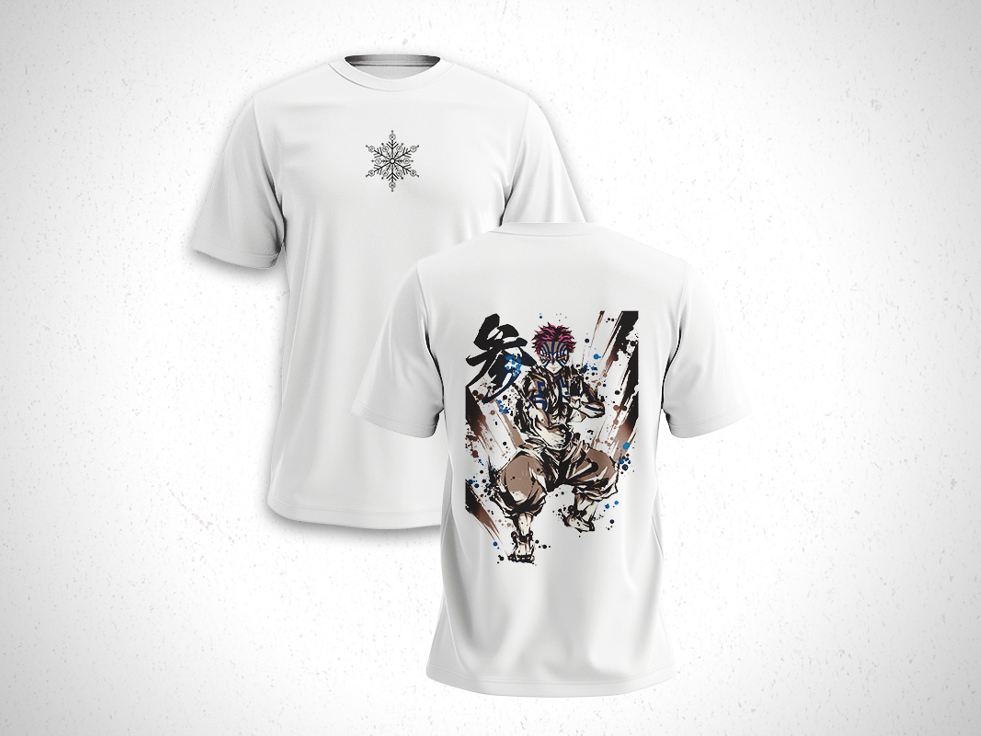 Polera Akaza - Kimetsu No Yaiba V1 1