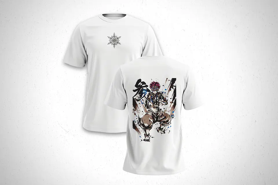 Polera Akaza - Kimetsu No Yaiba V1 1