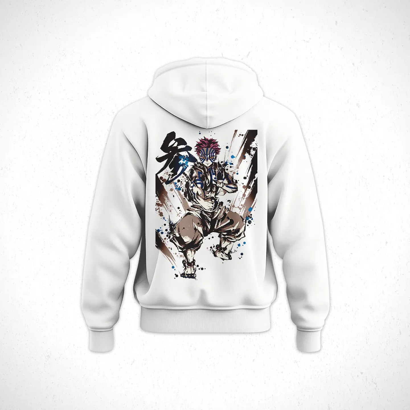 Hoodie Akaza - Kimetsu No Yaiba V1 2