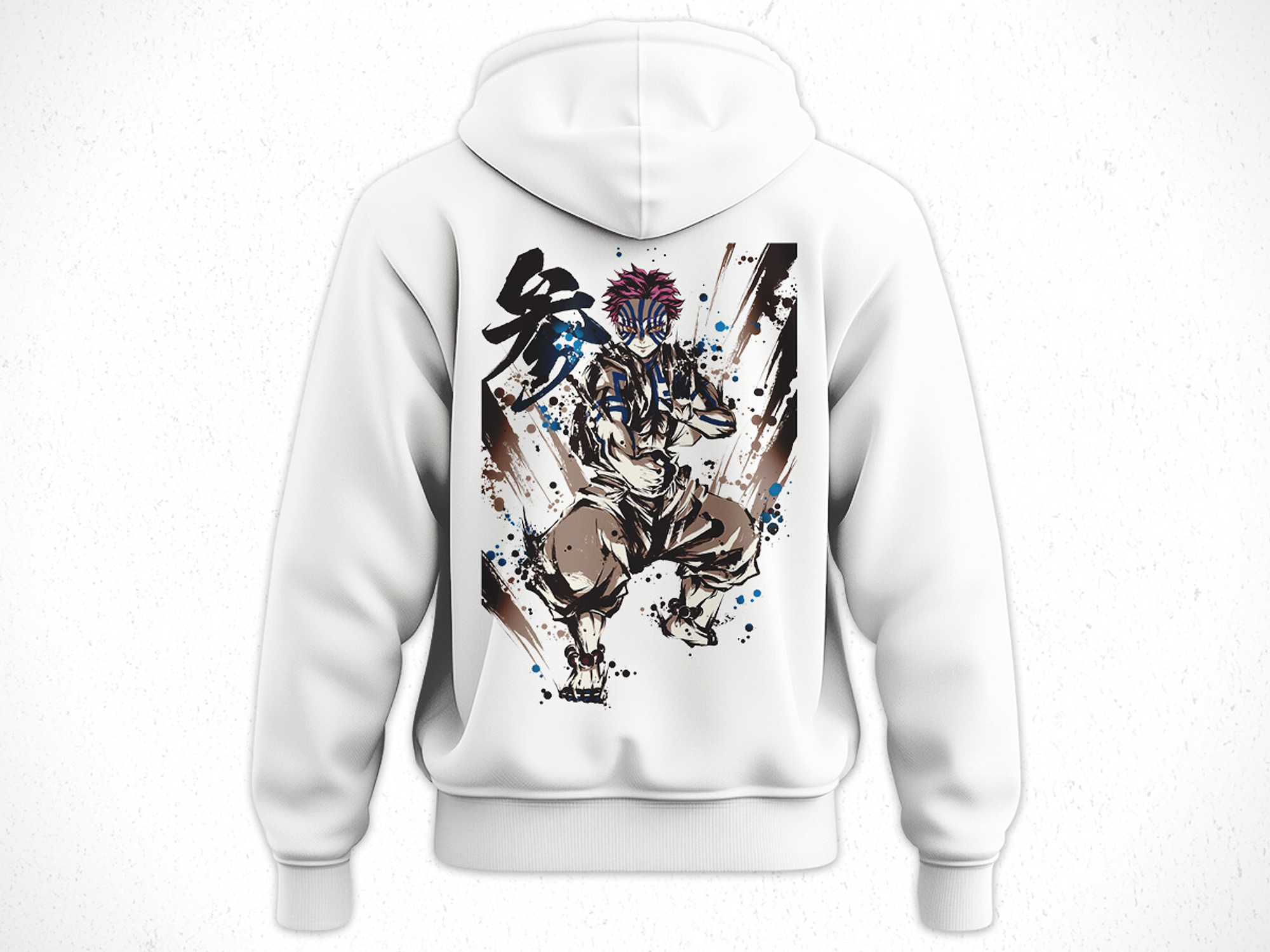 Hoodie Akaza - Kimetsu No Yaiba V1 2
