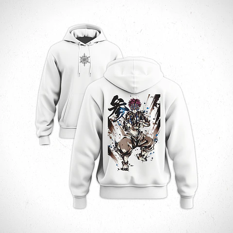Hoodie Akaza - Kimetsu No Yaiba V1