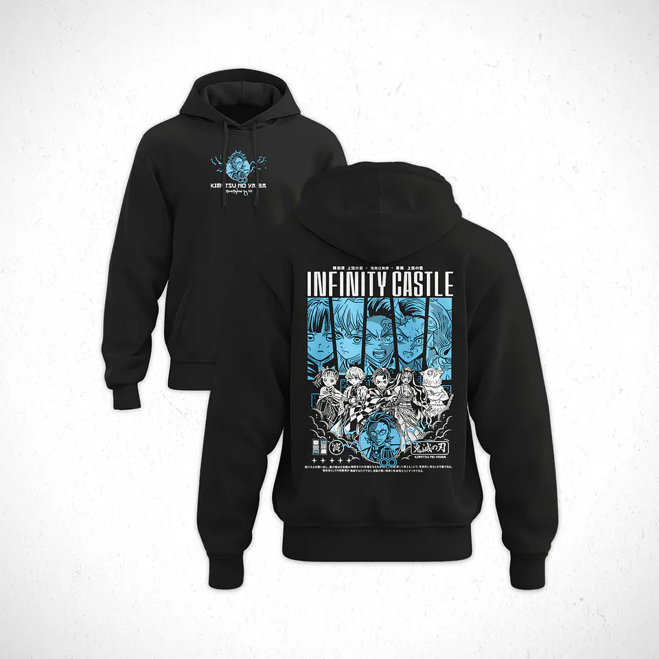 Hoodie Infinity Castle - Kimetsu No Yaiba V2 1