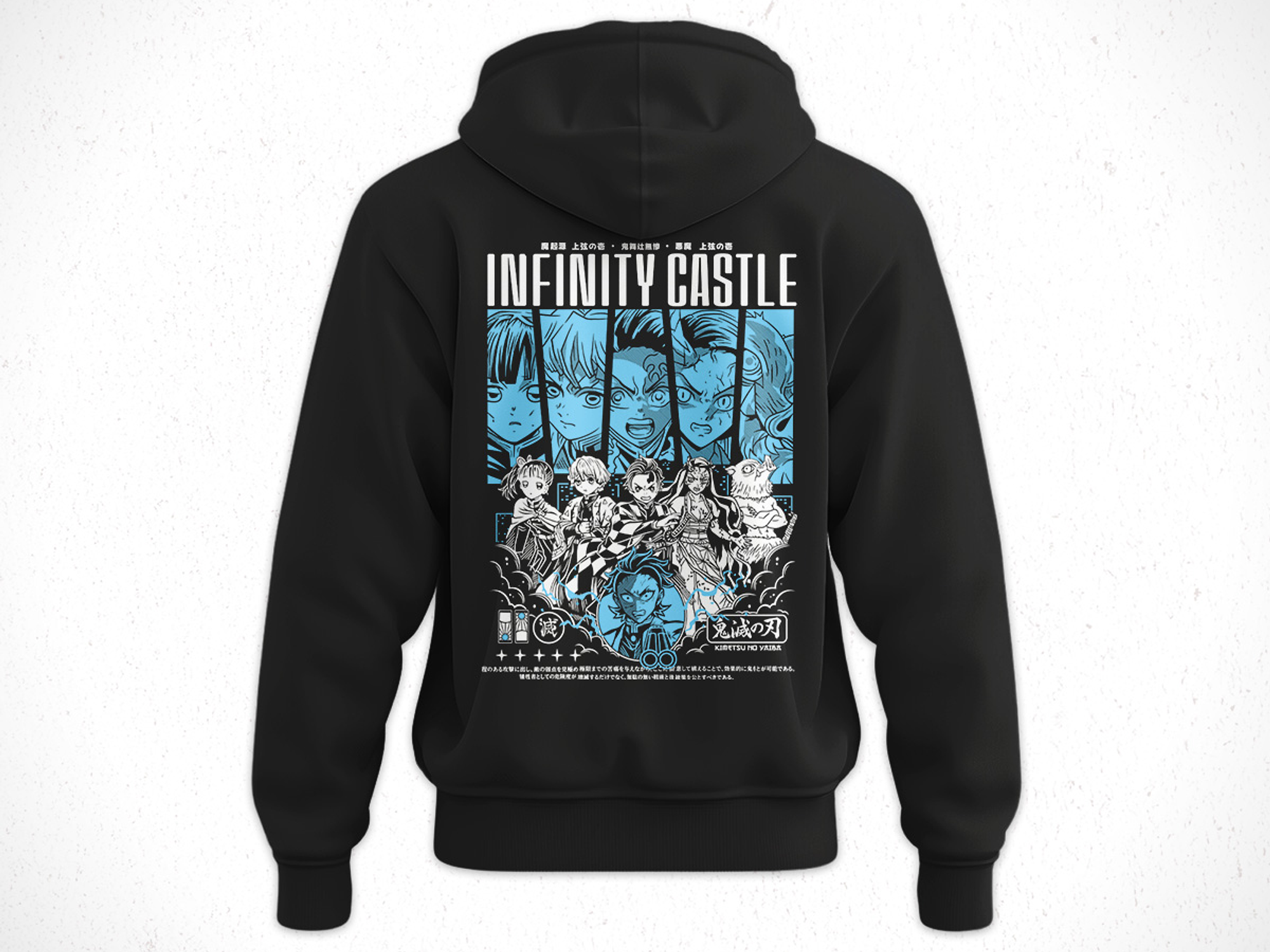 Hoodie Infinity Castle - Kimetsu No Yaiba V2 2