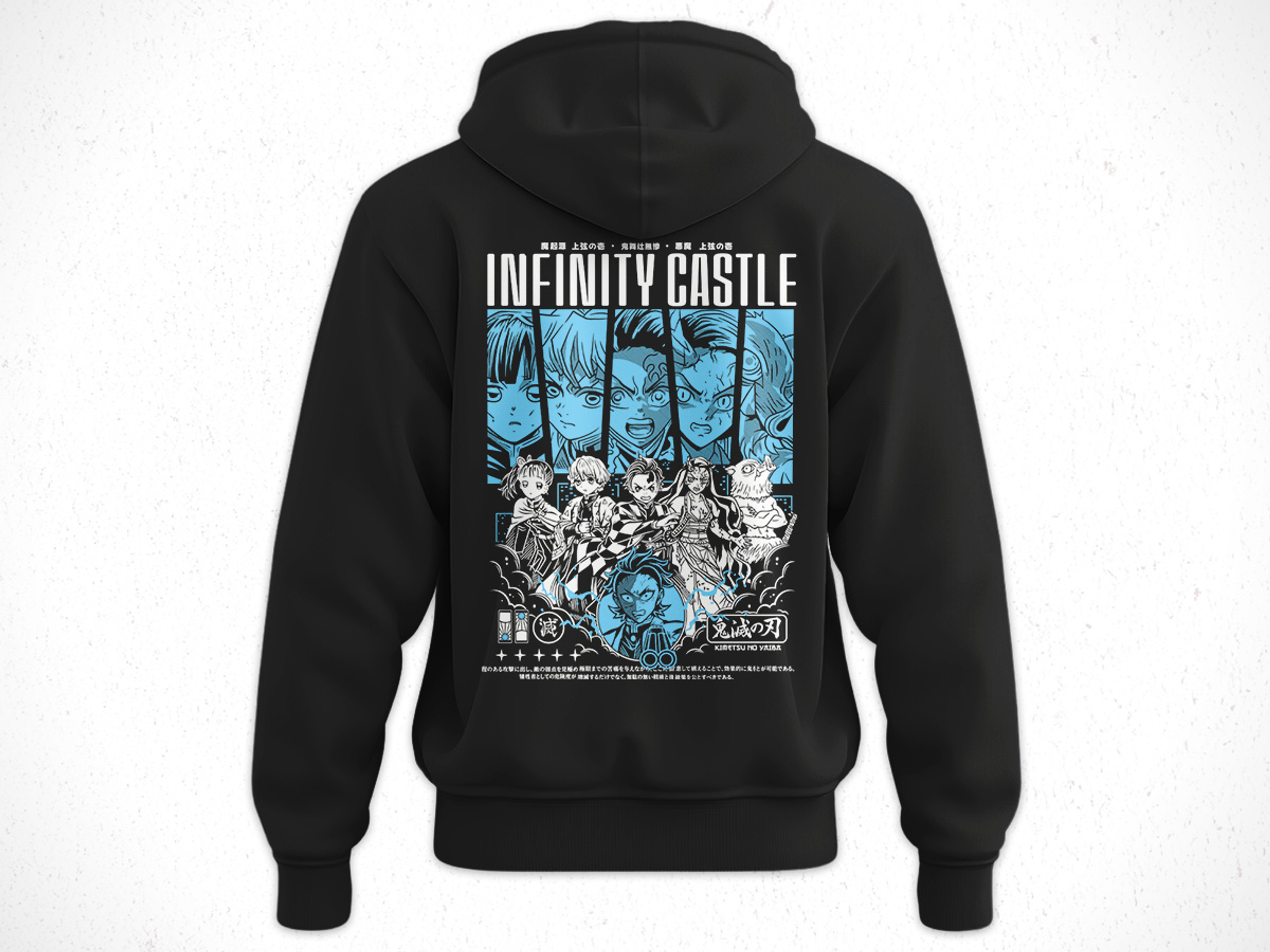 Hoodie Infinity Castle - Kimetsu No Yaiba V2 2