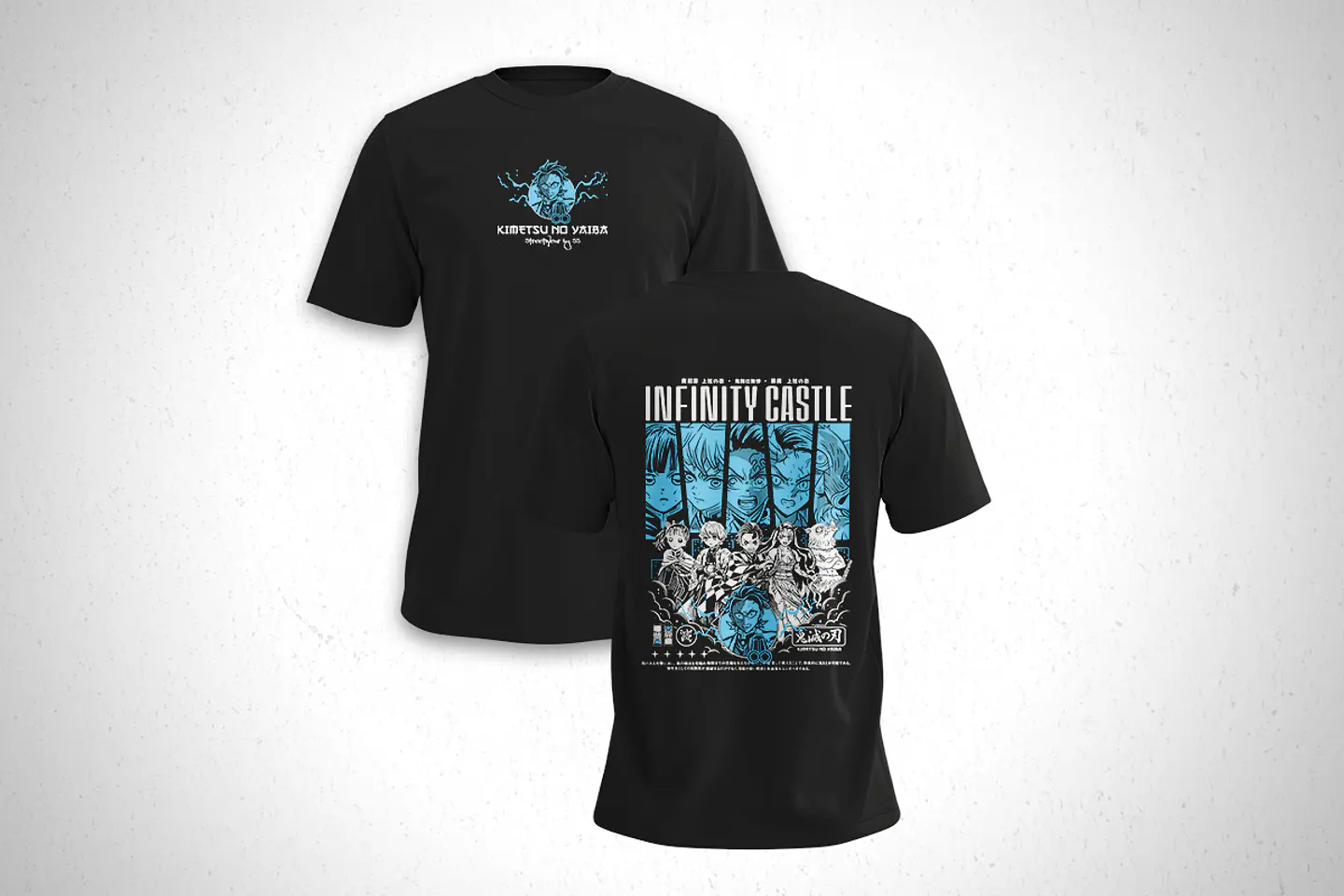 Polera Infinity Castle- Kimetsu No Yaiba V1 1