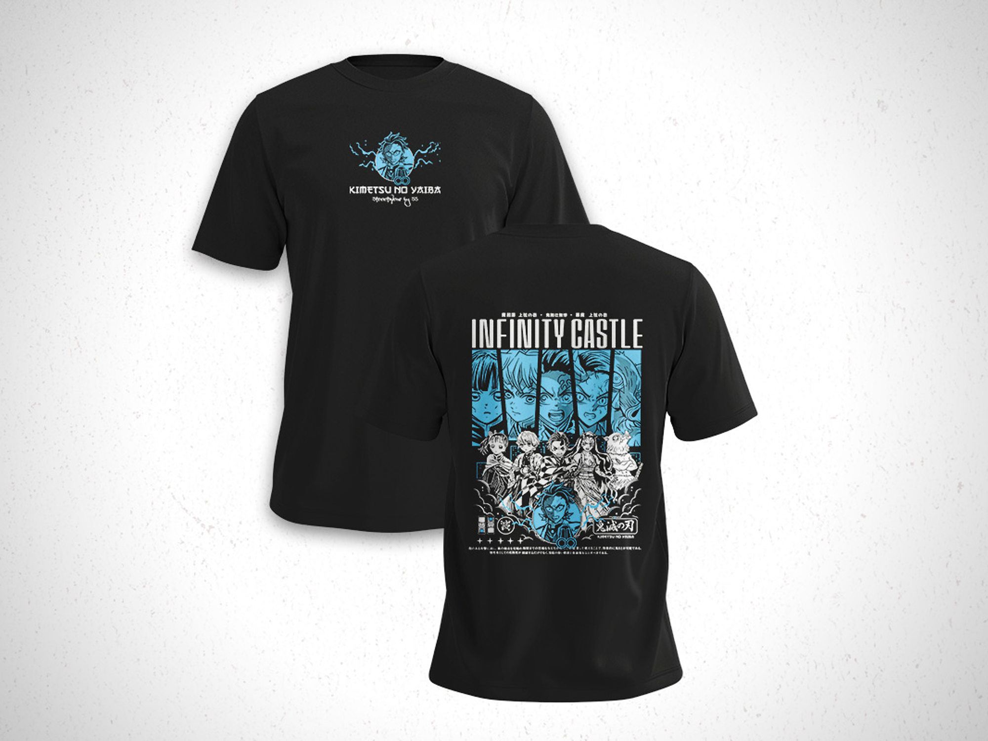 Polera Infinity Castle- Kimetsu No Yaiba V1 1